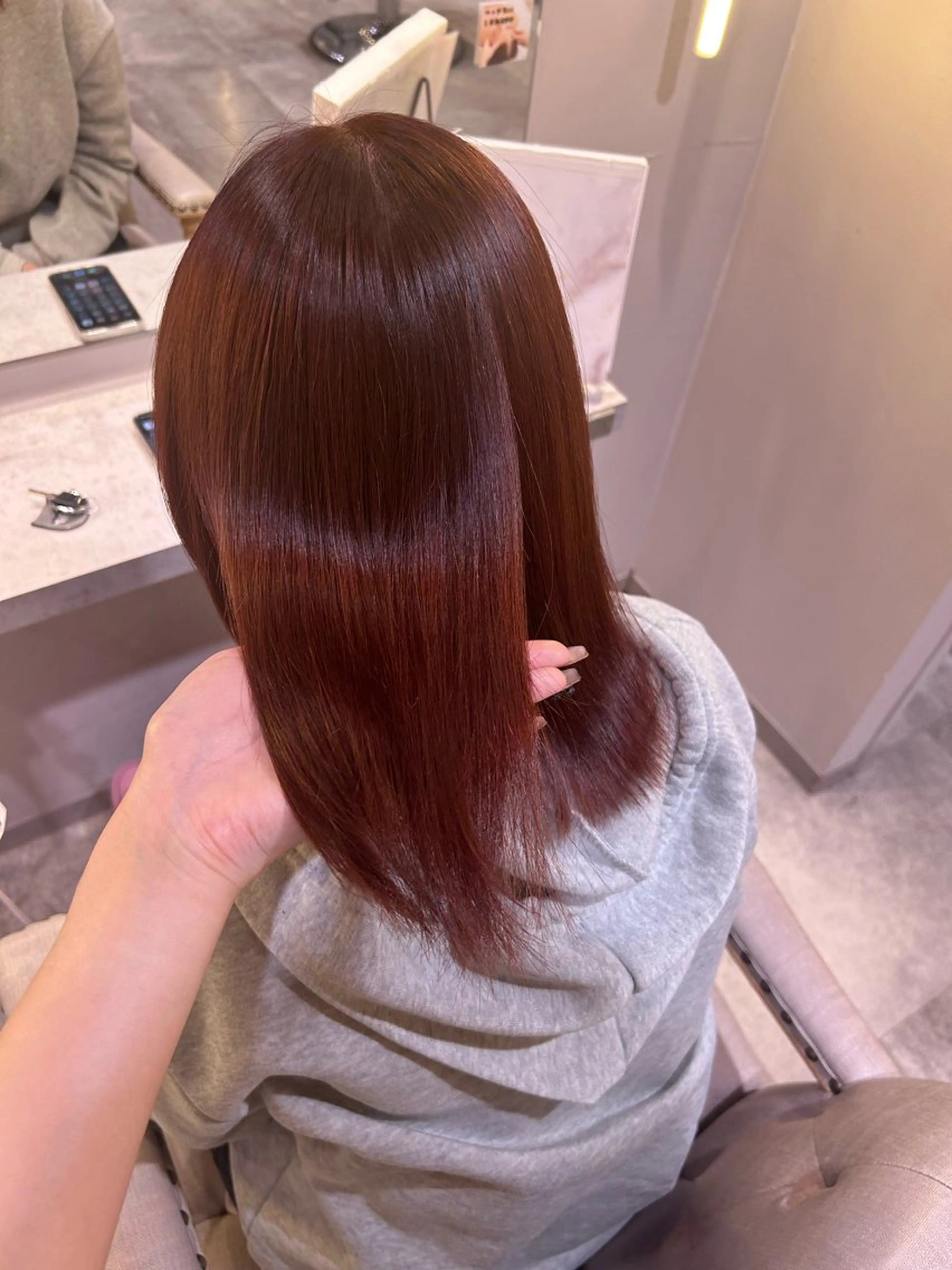 カラー 🤍ふんわりアイドル カラー🎀Rio🪽のヘアスタイル