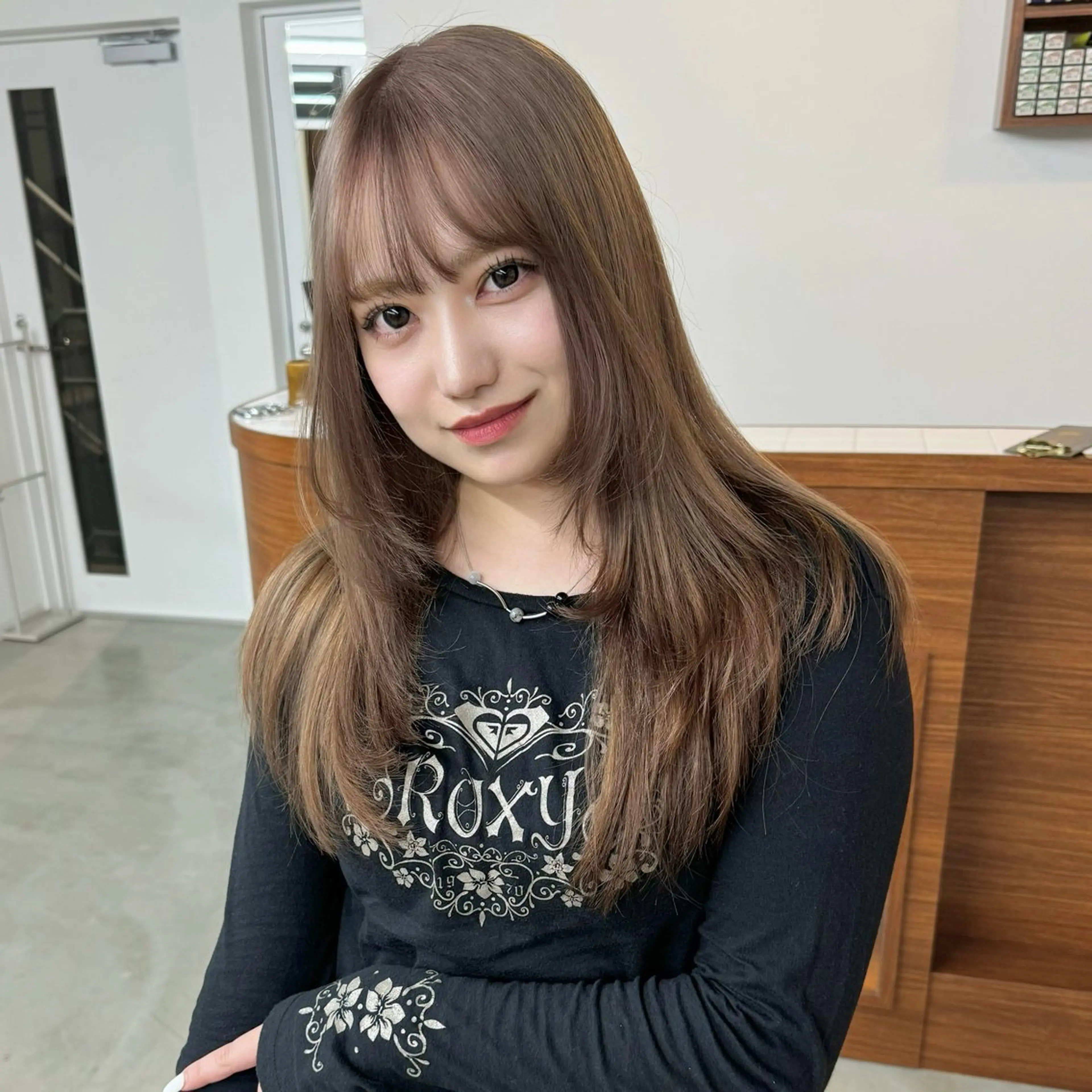 カラー ヘアカラー トリートメント エクステモデル募集 💗大阪梅田/川上のヘアスタイル