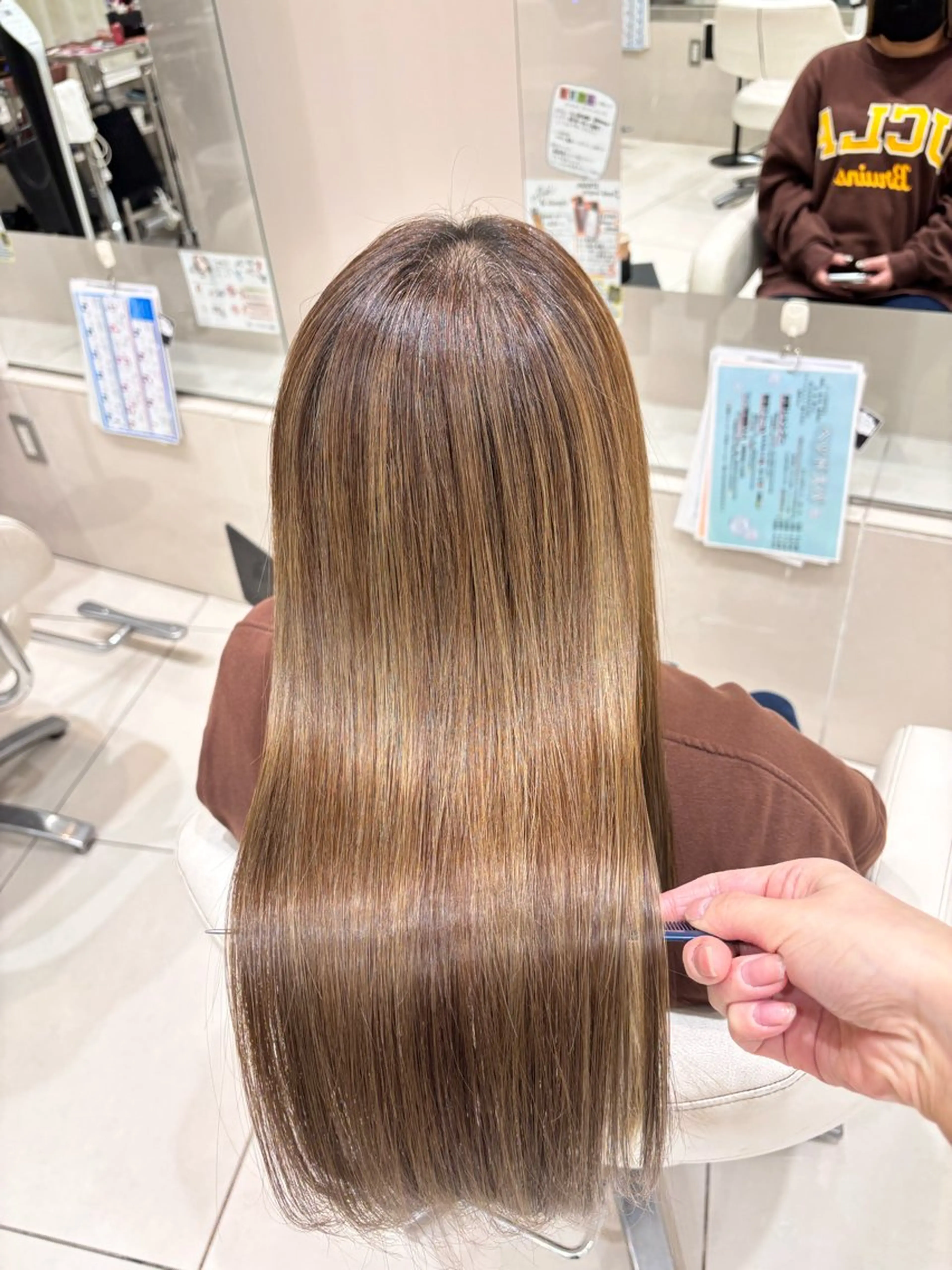 ロング 髪質改善 似合わせカット トリートメント 🫧髪質改善🫧山口 碧のヘアスタイル