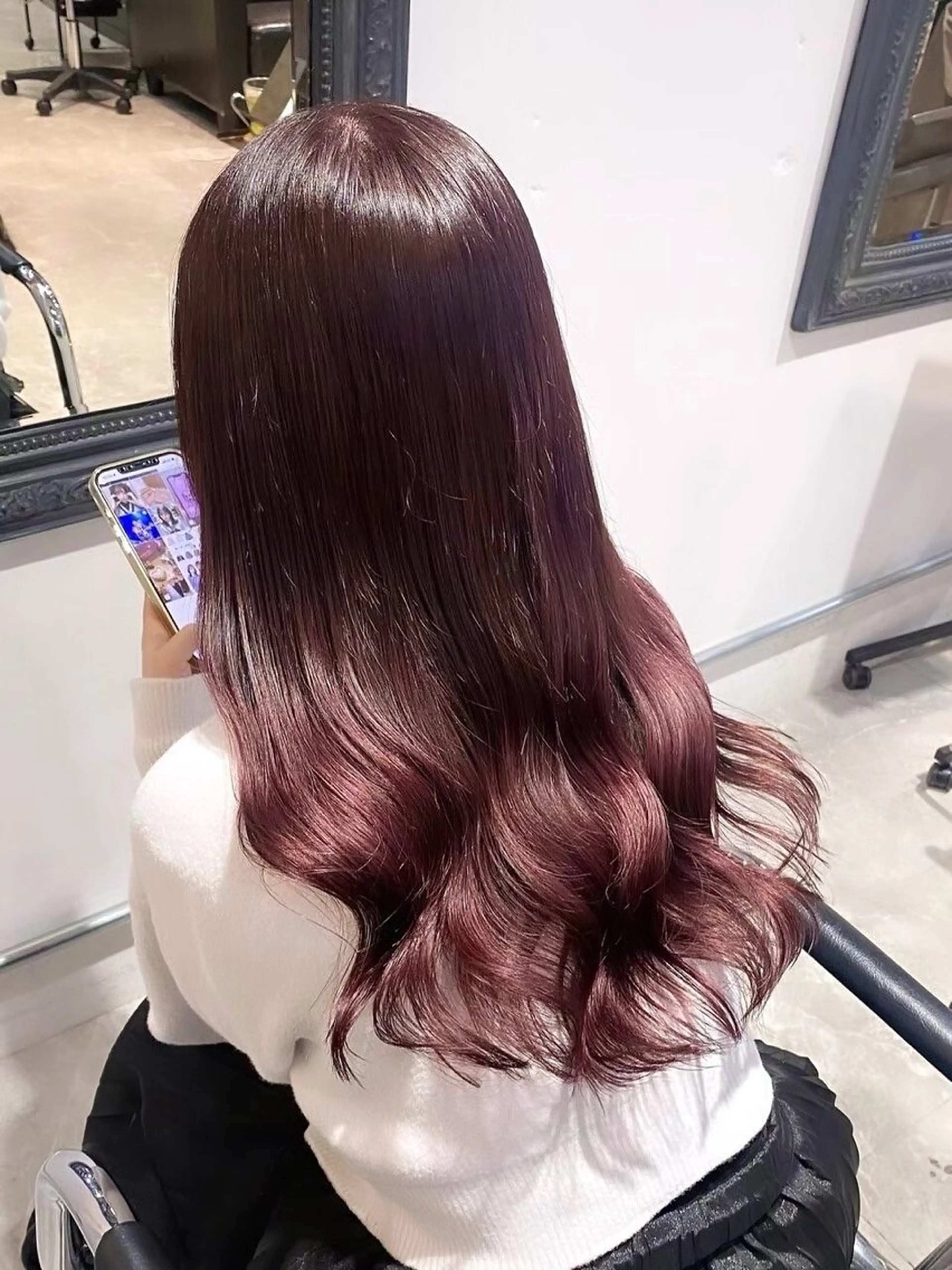 ロング ヘアカラー ai / Lond idealのヘアスタイル