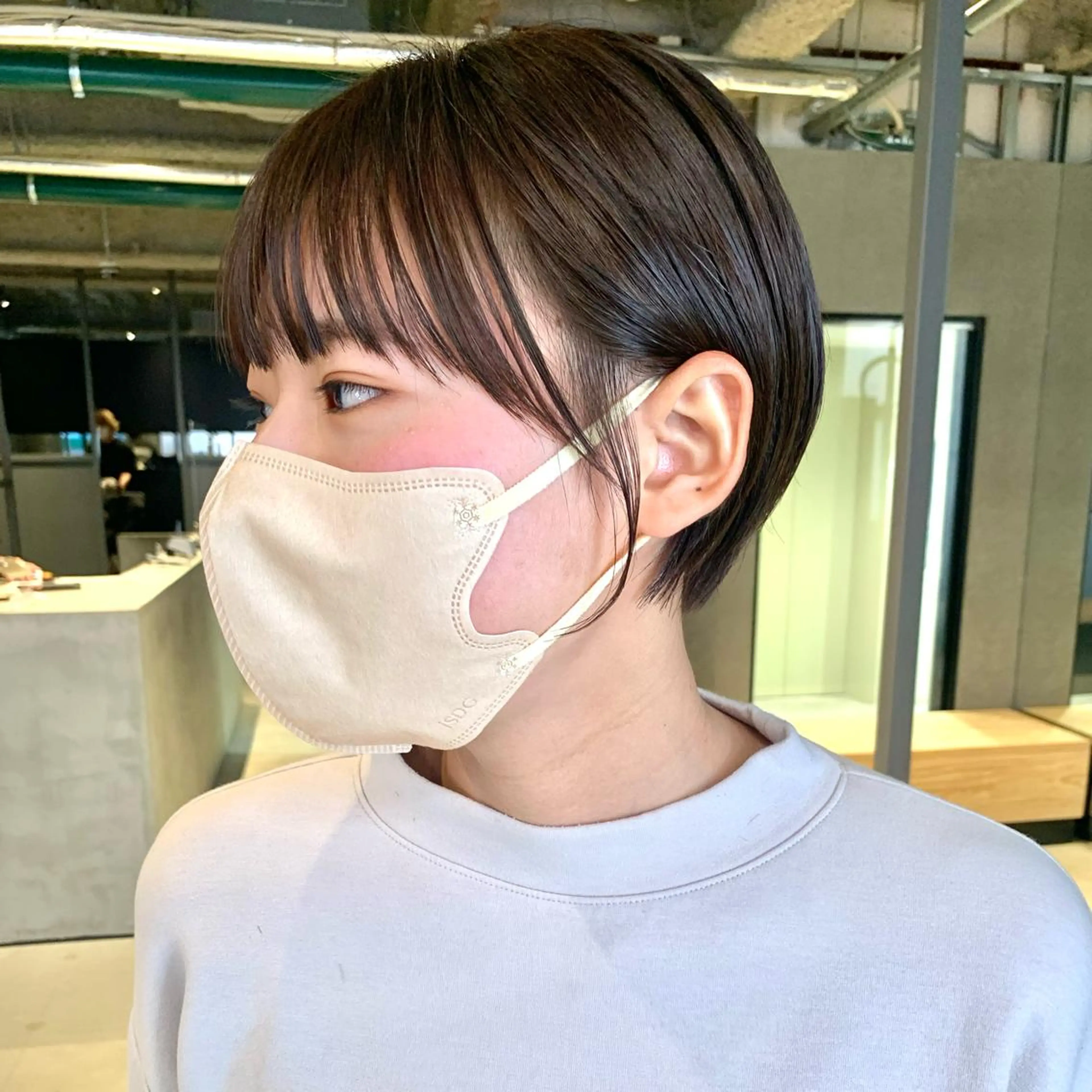 ショート カット ヘアカラー トリートメント ITbyALBUM八王子所属・リョウ/ショート /ハイトーン/八王子のヘアスタイル