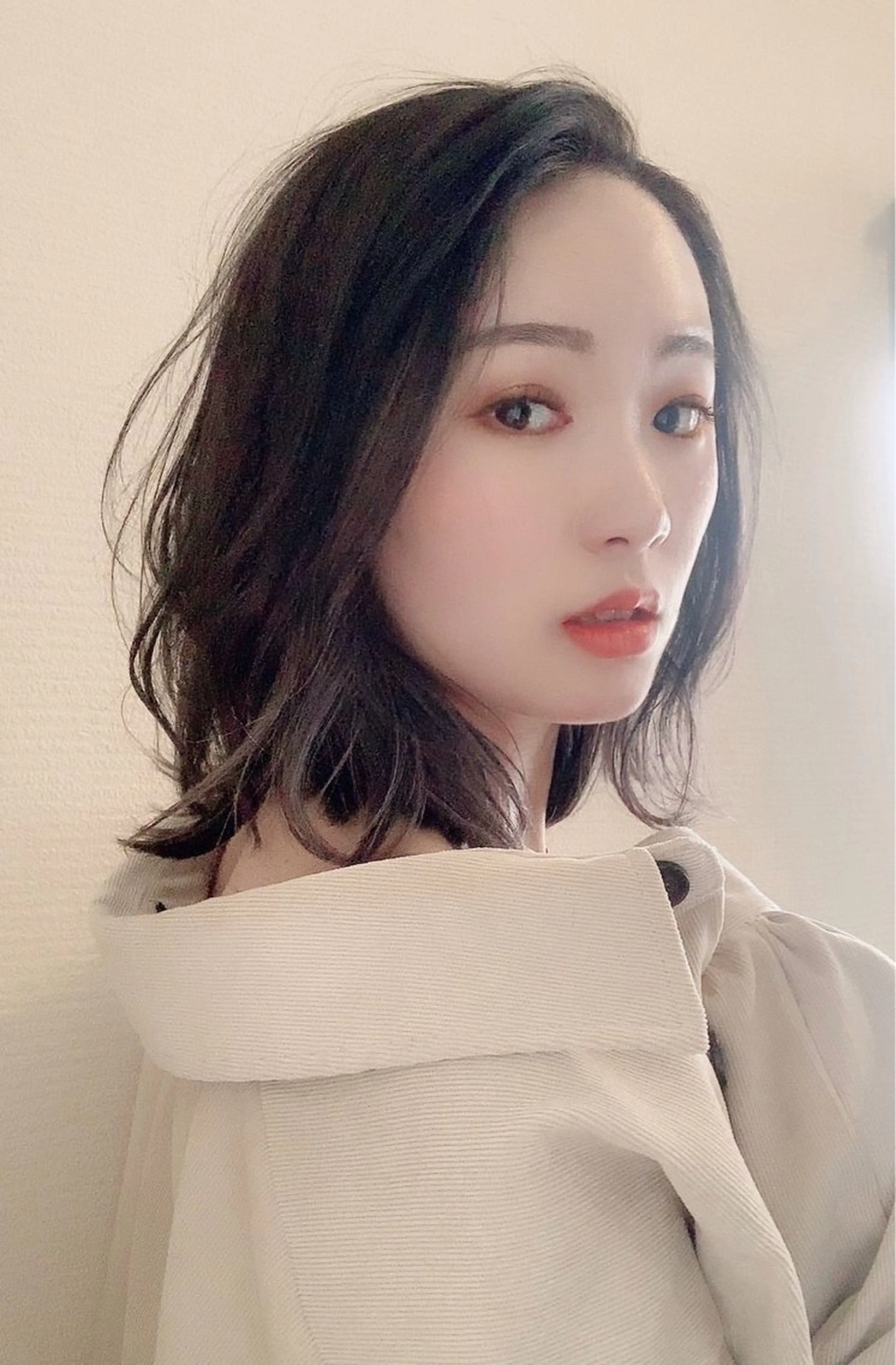 セミロング カラー ハイライトカラー ハイライト カット ヘアカラー トリートメント Connect Rumiのヘアスタイル