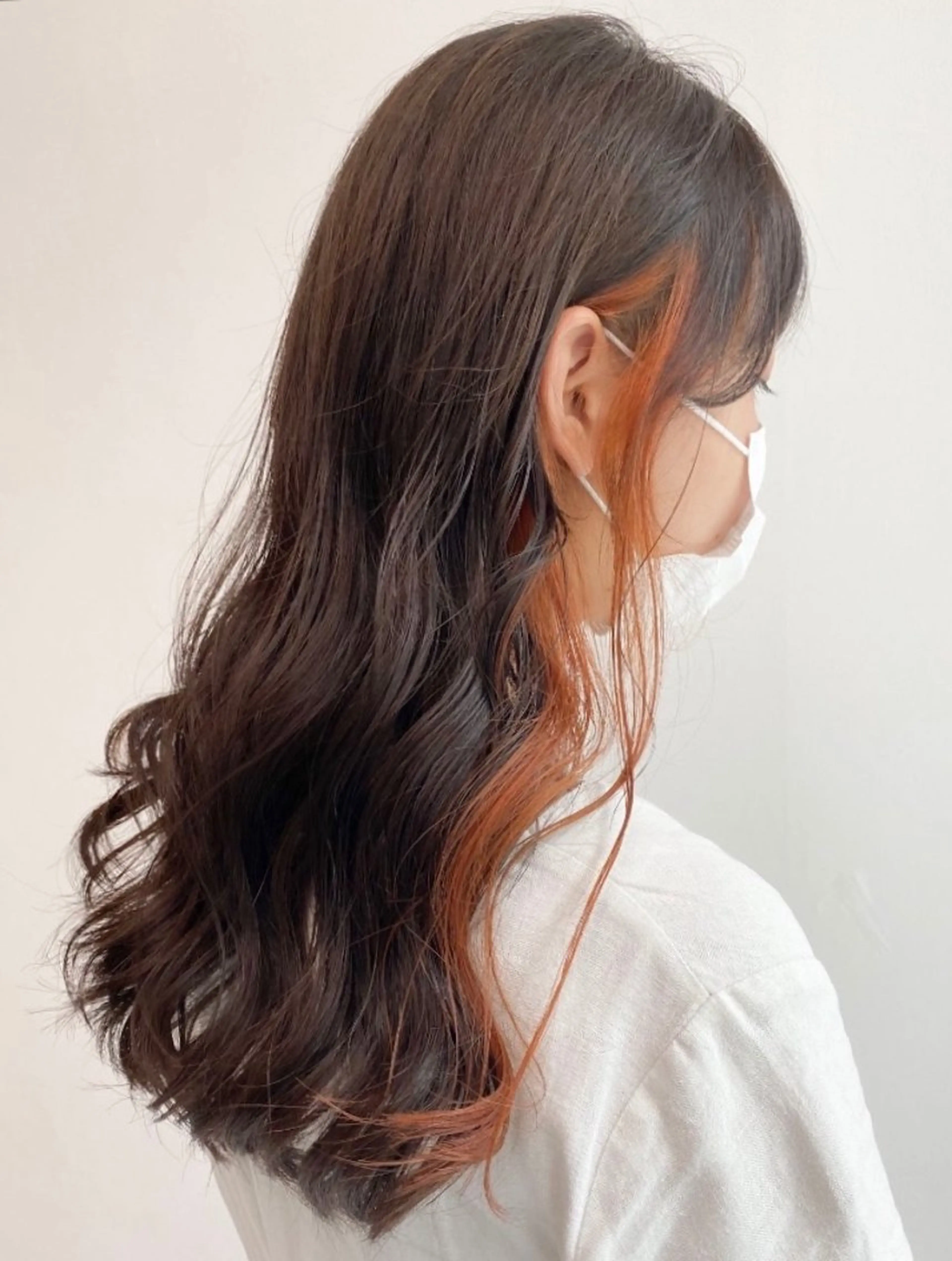 カラー 小顔/ショート/ 艶カラー 和家小梅のヘアスタイル