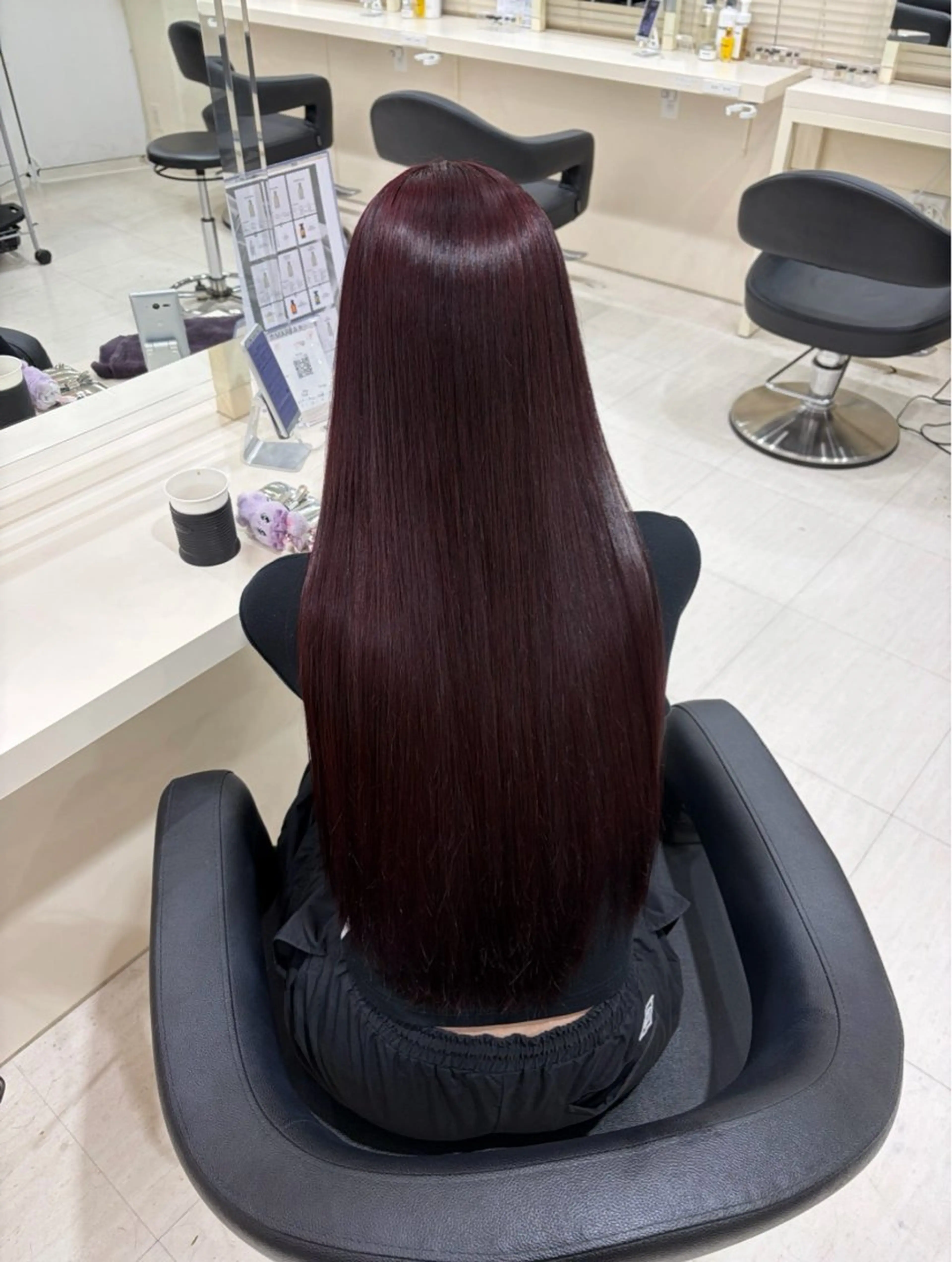 カラー ヘアカラー 韓国風hair🖤 Maria🖤のヘアスタイル