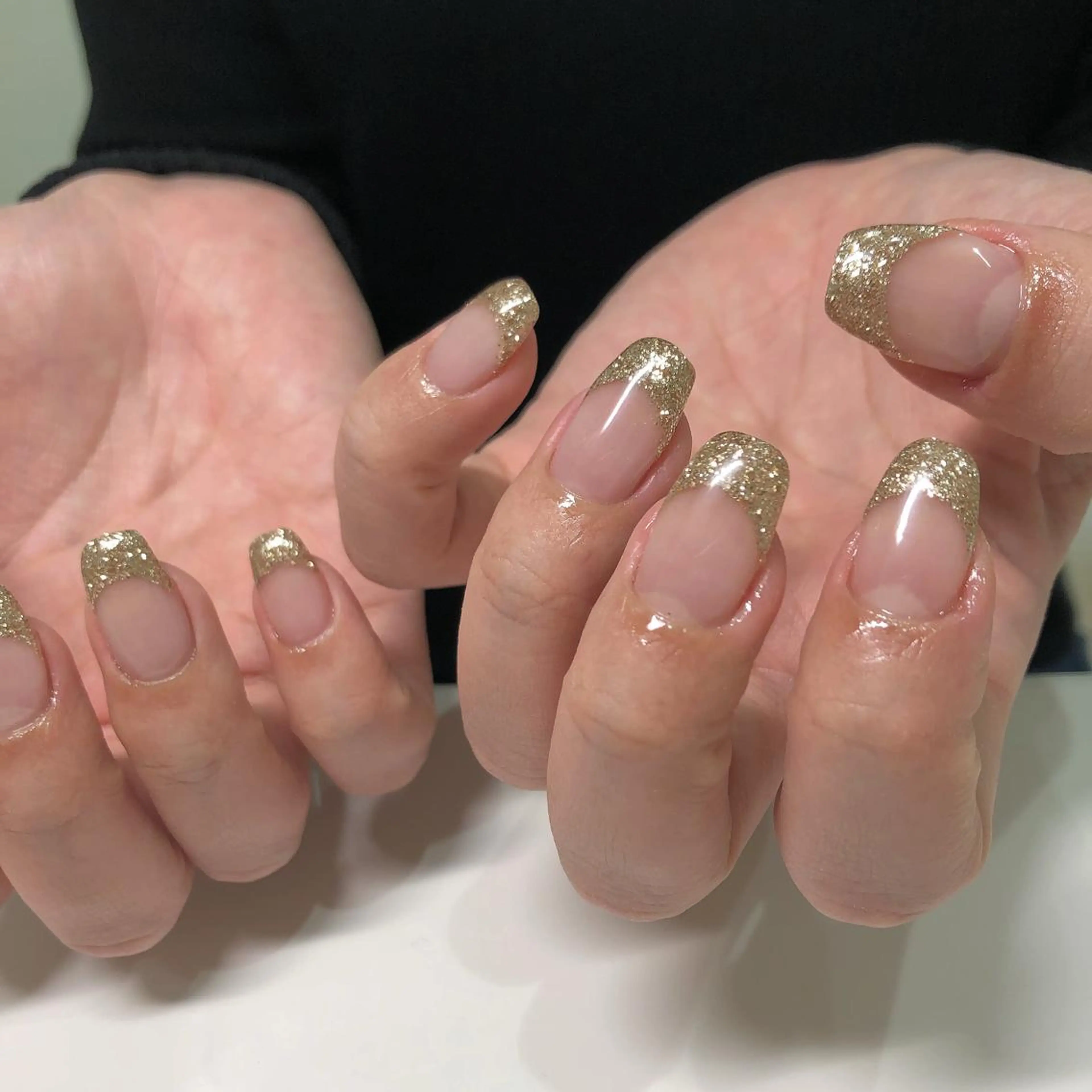 ネイル ラメ(グリッター) ハンドネイル nail by minamiのネイルデザイン