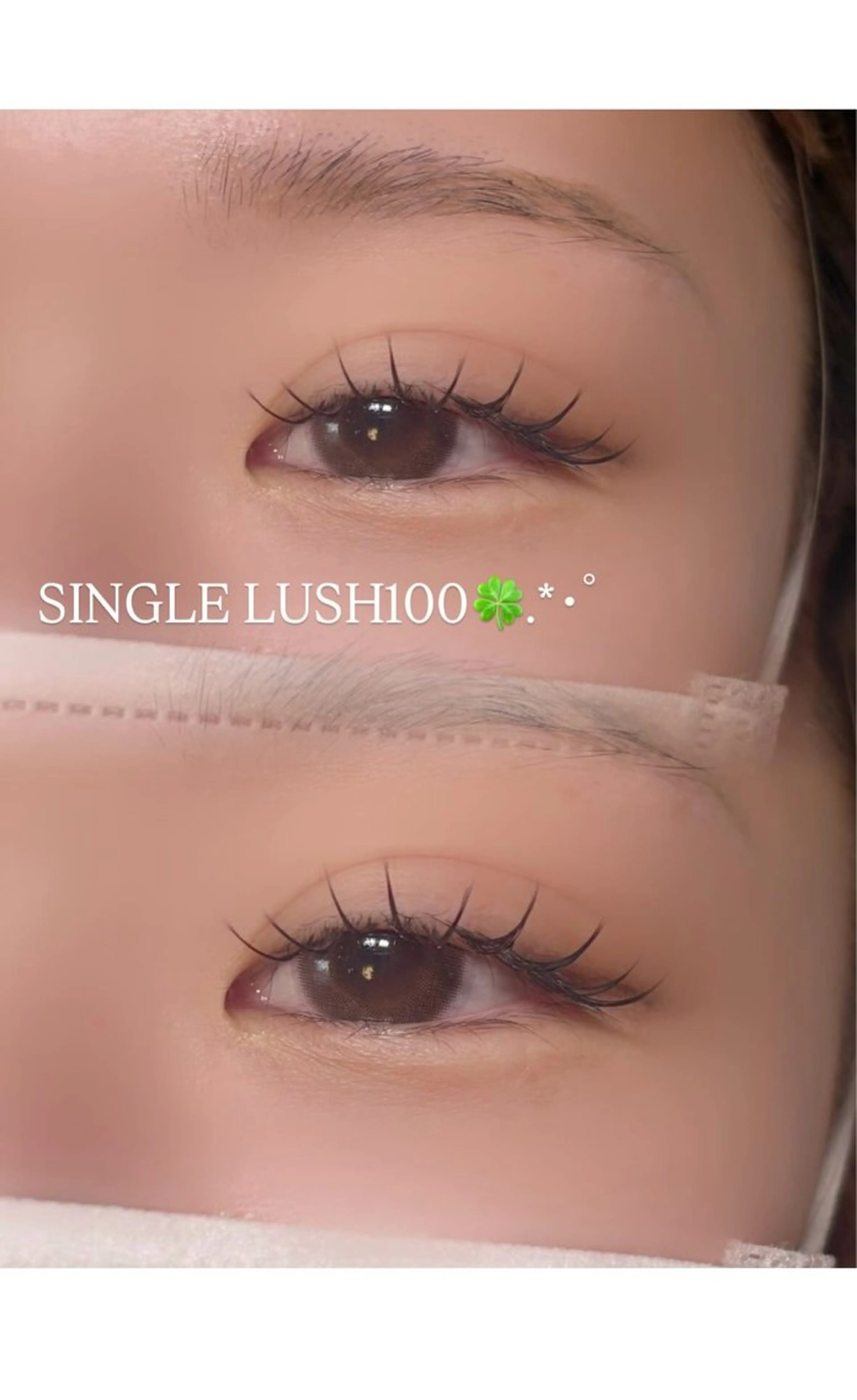 マツエク・マツパ 六車 友咲のマツエク・マツパデザイン