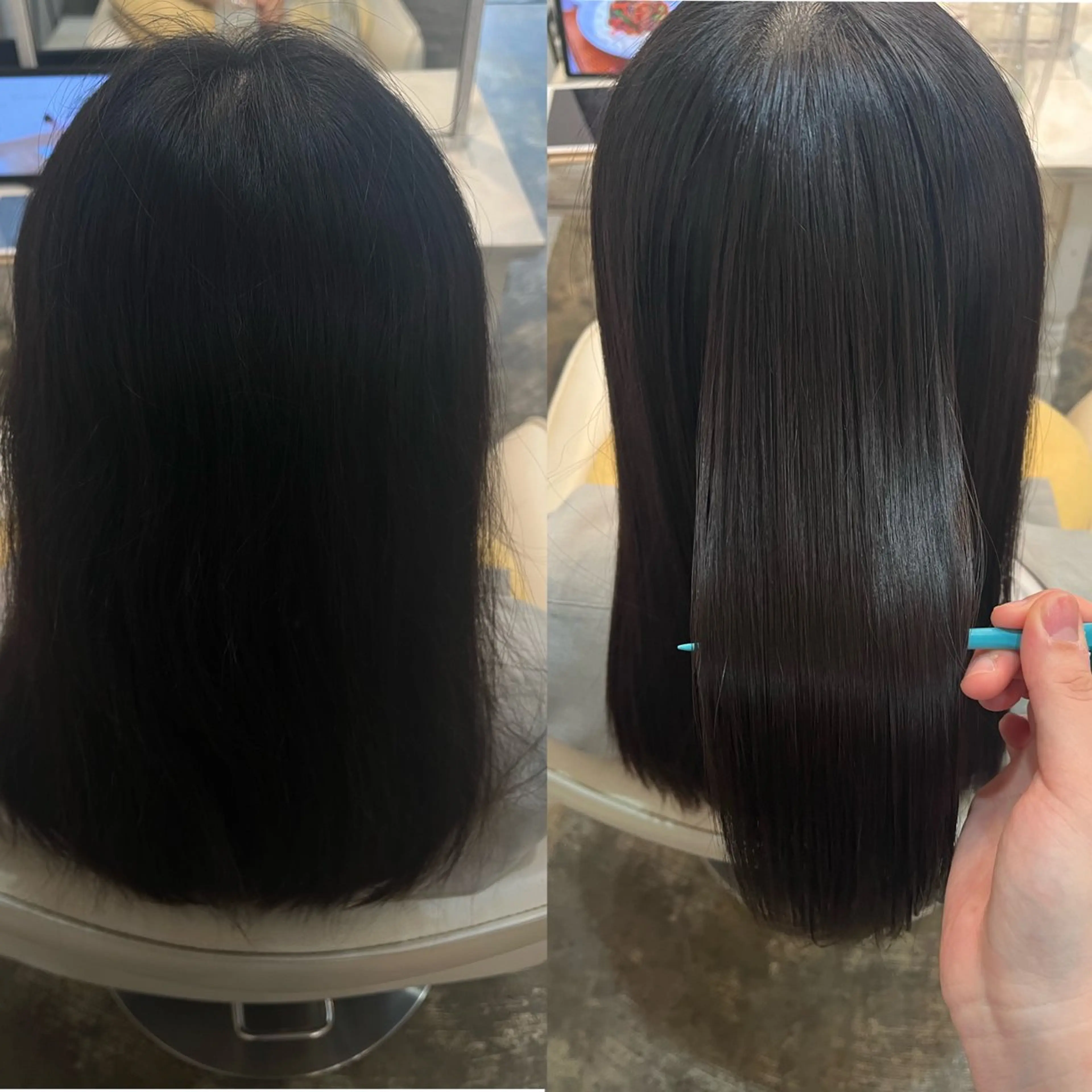 ロング ブリーチモデル募集 ʟᴇɪ.れいのヘアスタイル