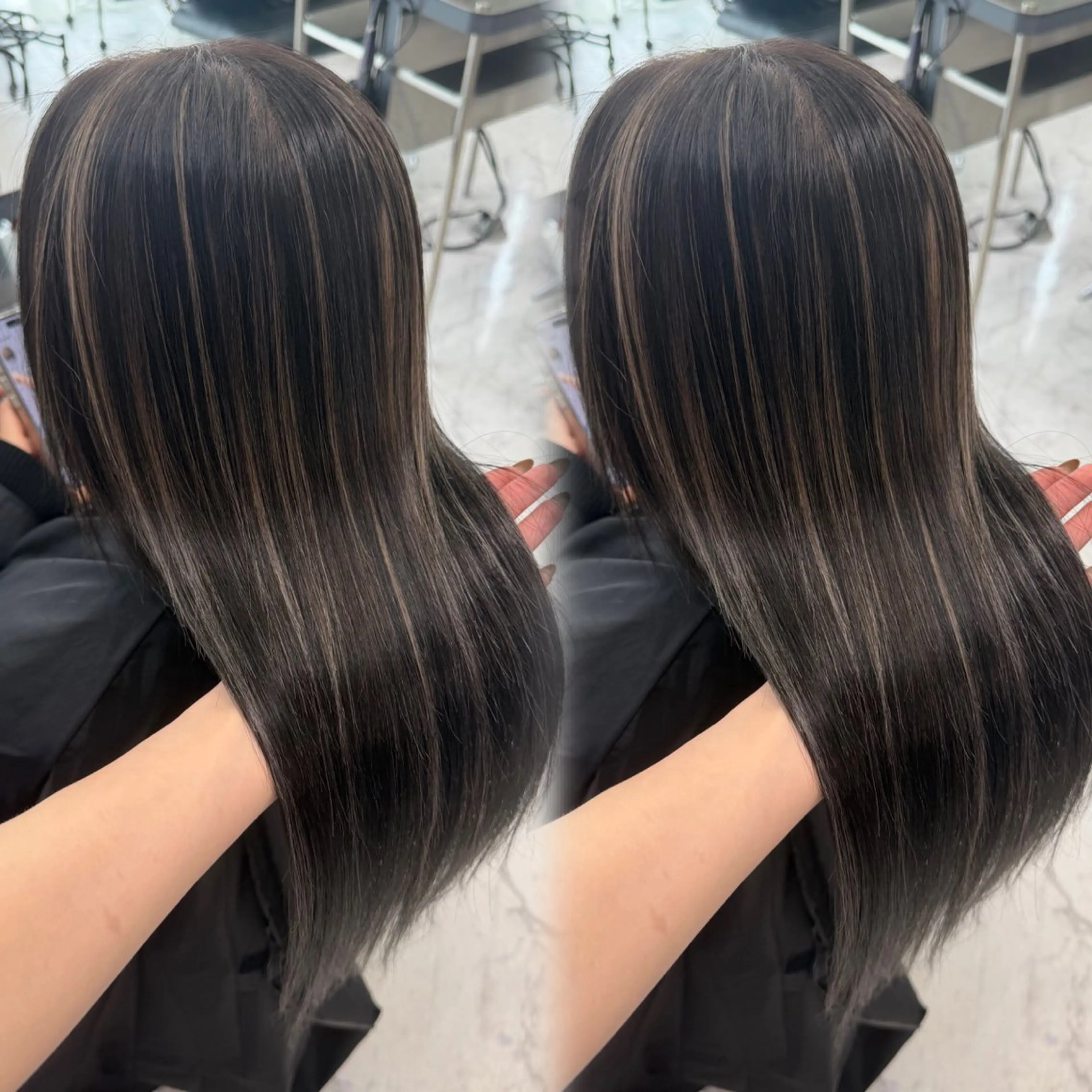ロング カラー ヘアカラー 福岡美髪矯正/ KAEDEのヘアスタイル