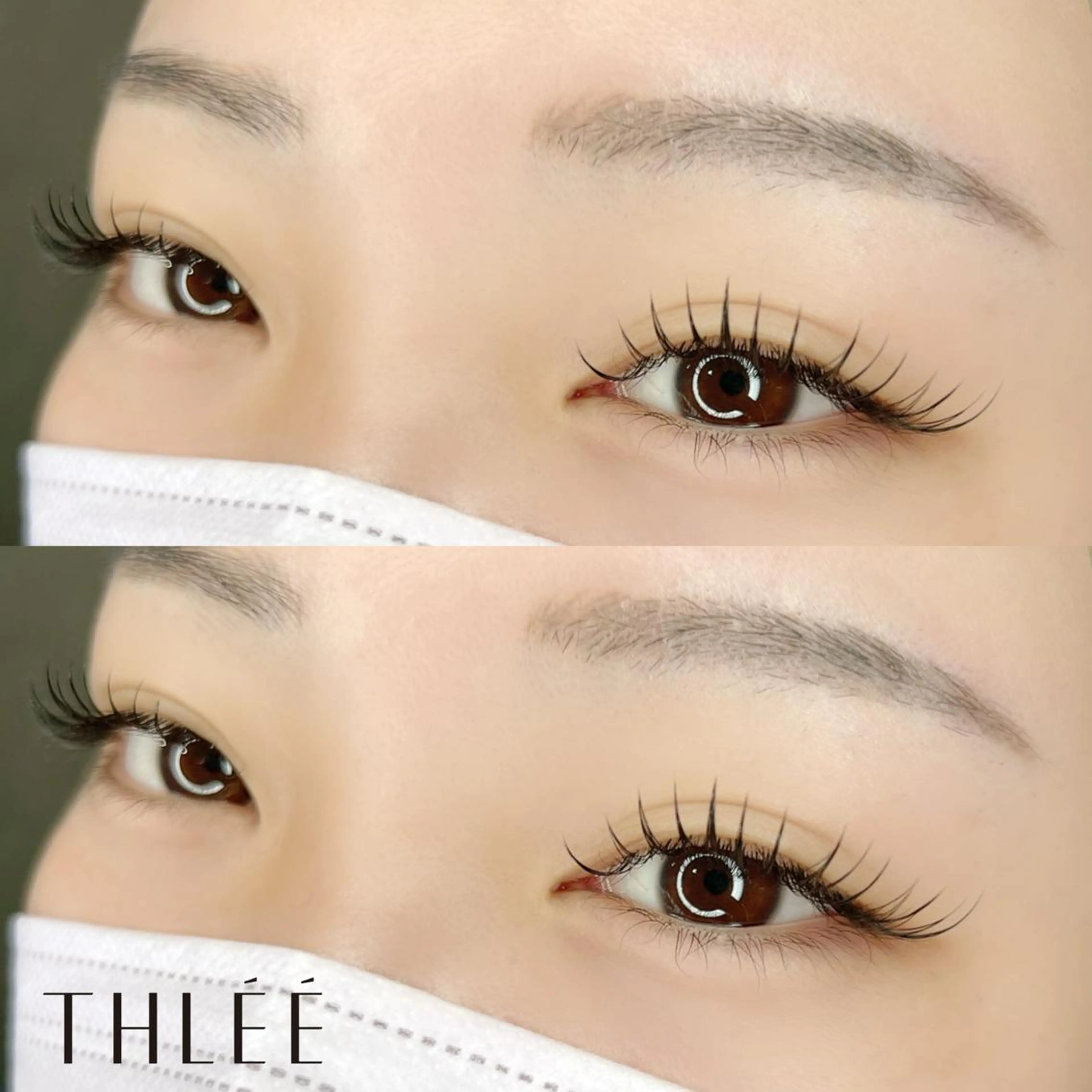 マツエク・マツパ フラットラッシュ THLEE eyelashの眉毛・アイブロウイメージ