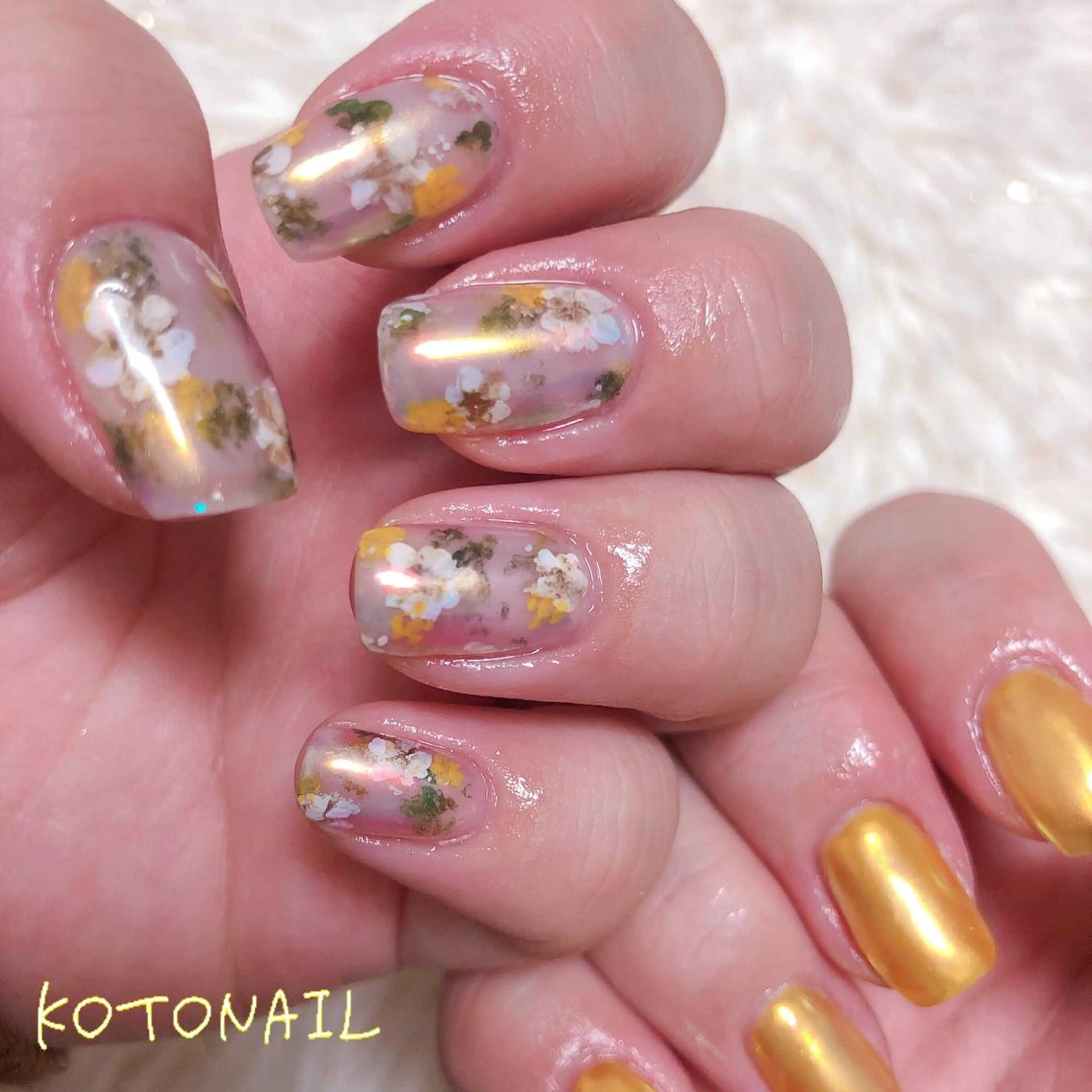ネイル アートネイル フラッシュネイル フラワーネイル フットネイル マグネットネイル ハンドネイル koto nailのネイルデザイン