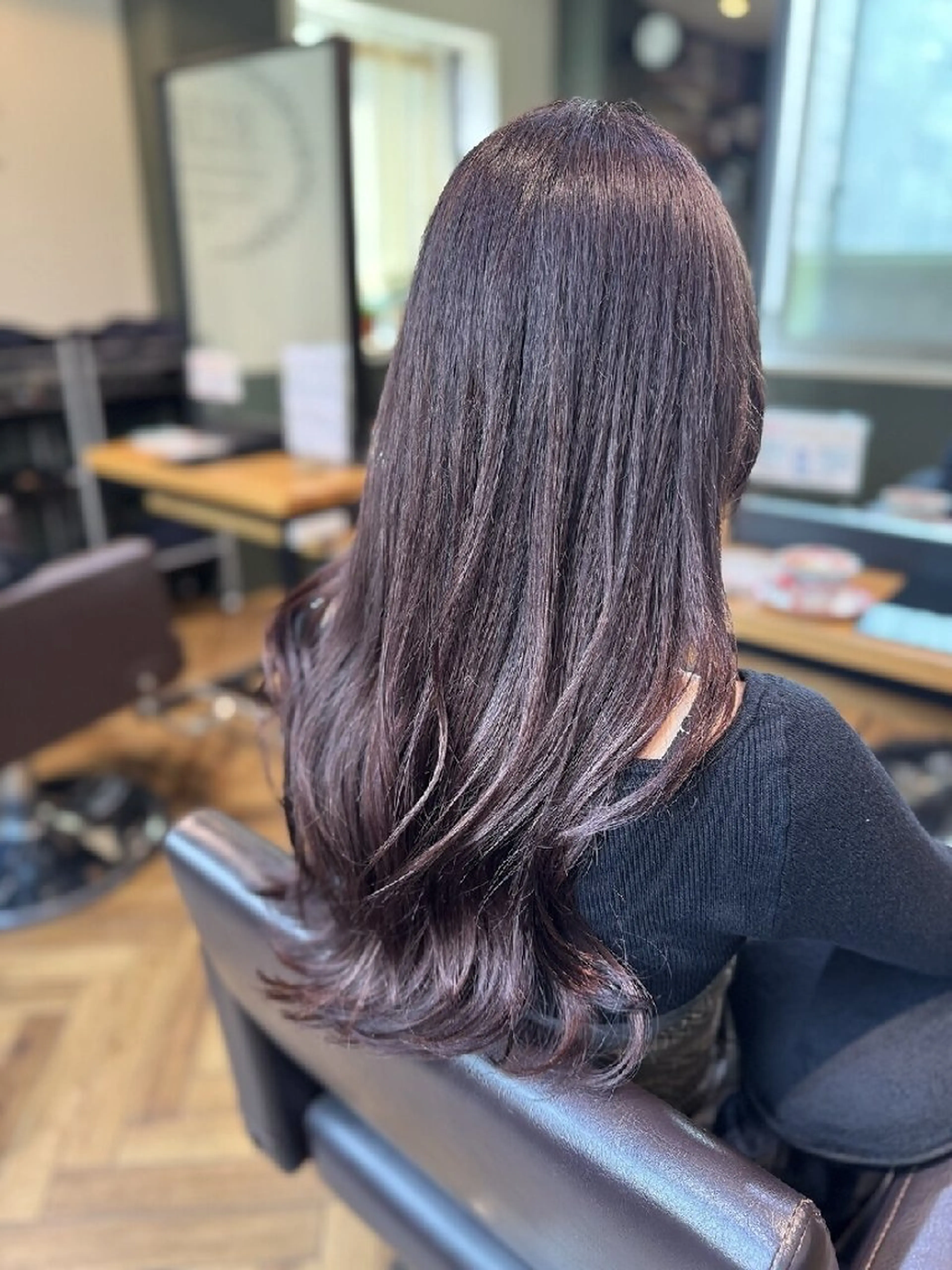 髪質改善カラーエステの写真