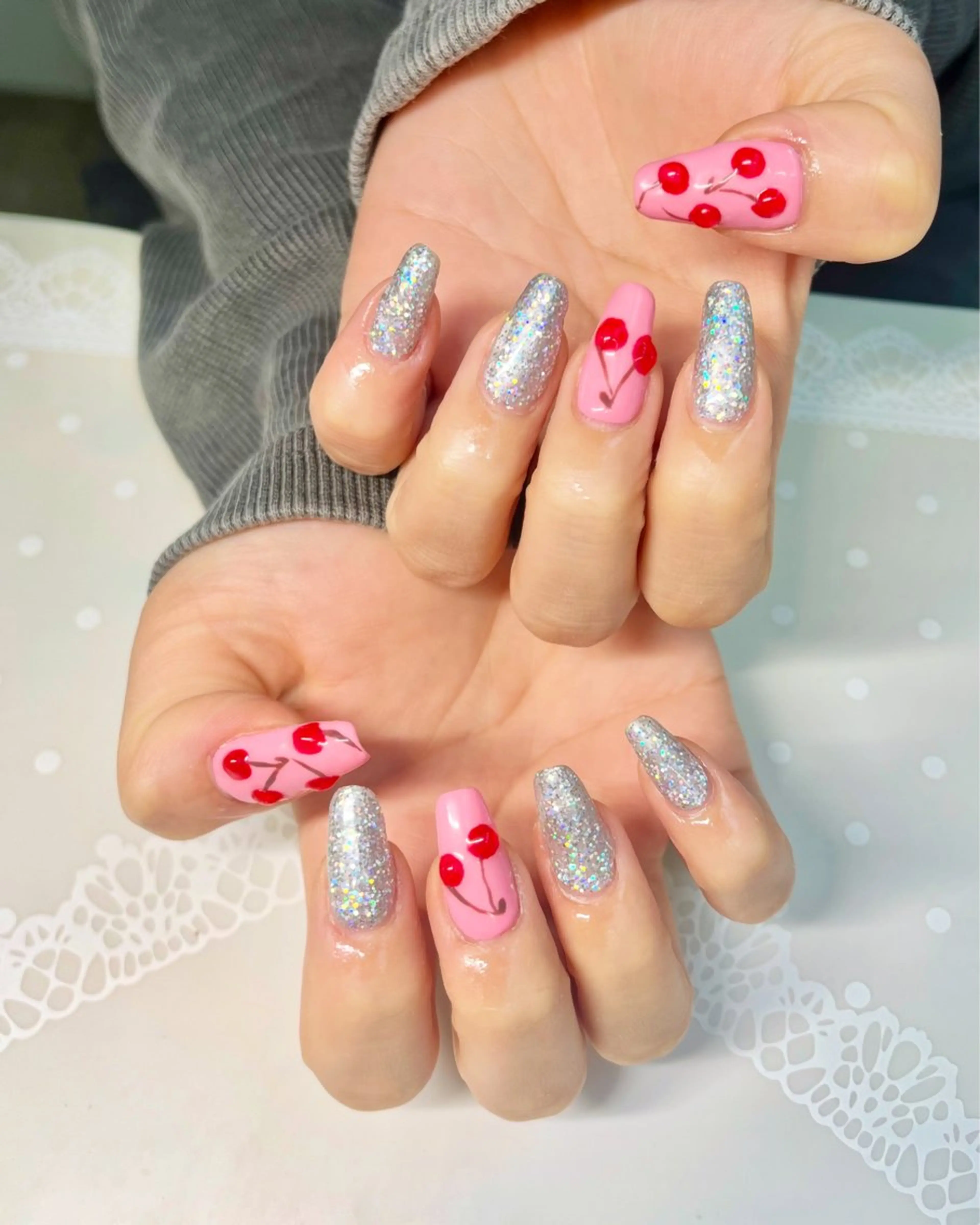 ネイル ハンドネイル 新宿ネイルサロン ジェミディローサ所属・新宿ネイルサロン ジェミディローサのネイルデザイン