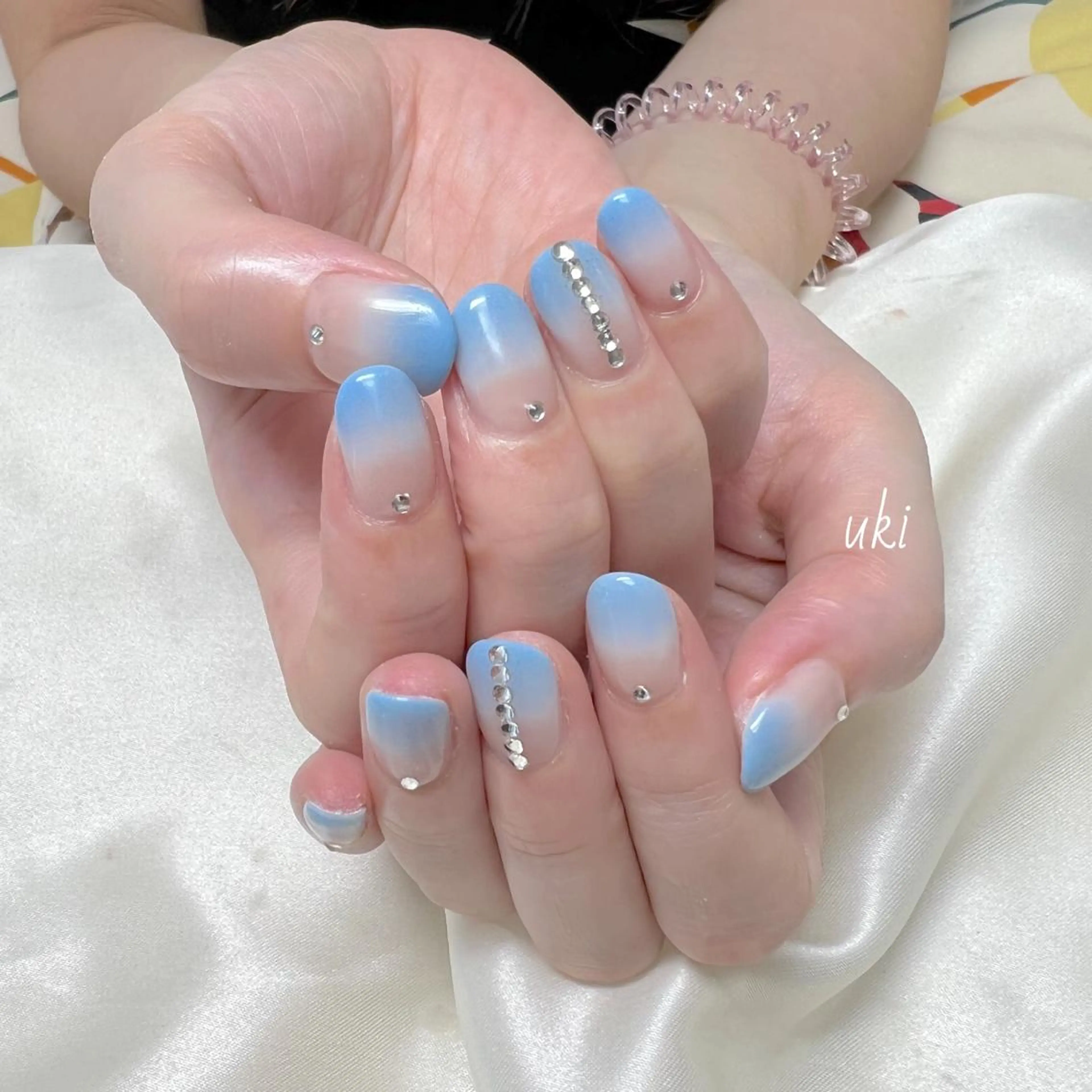 ネイル グラデーション ワンホンネイル ハンドネイル Ameri nail /UKIのネイルデザイン