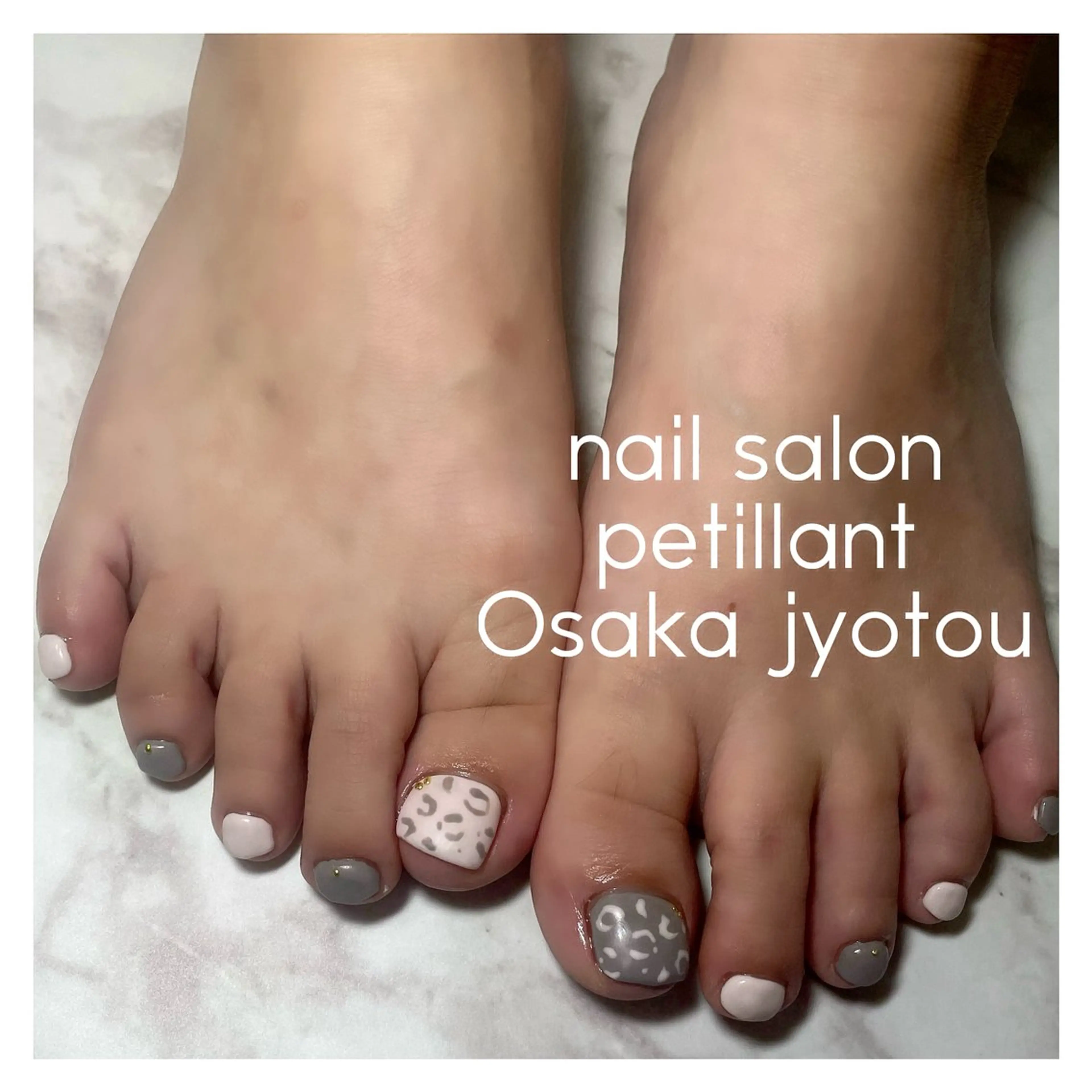 ネイル フットネイル シンプルネイル nail salon petillantのネイルデザイン