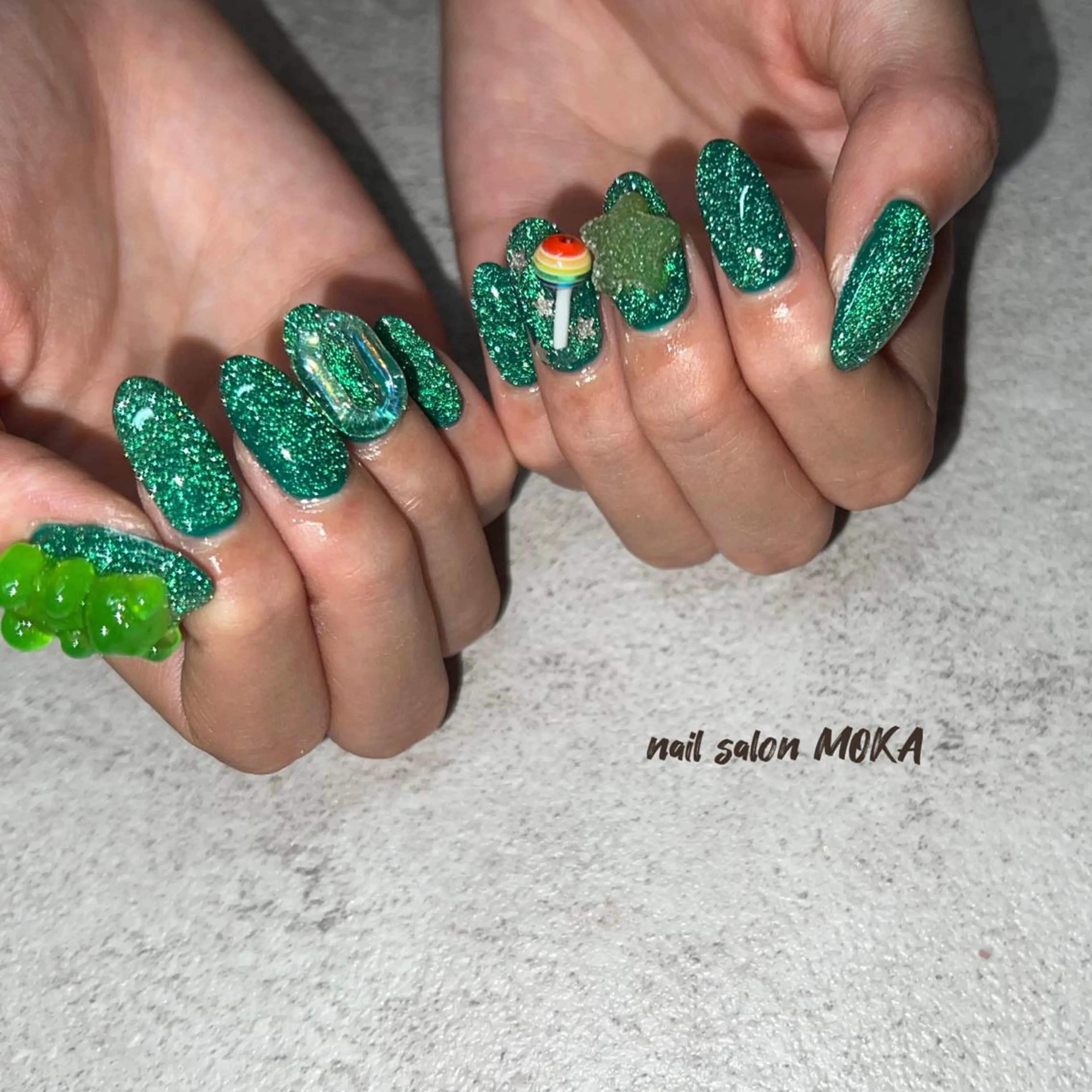 ネイル フラッシュネイル ハンドネイル nail. MOKAのネイルデザイン