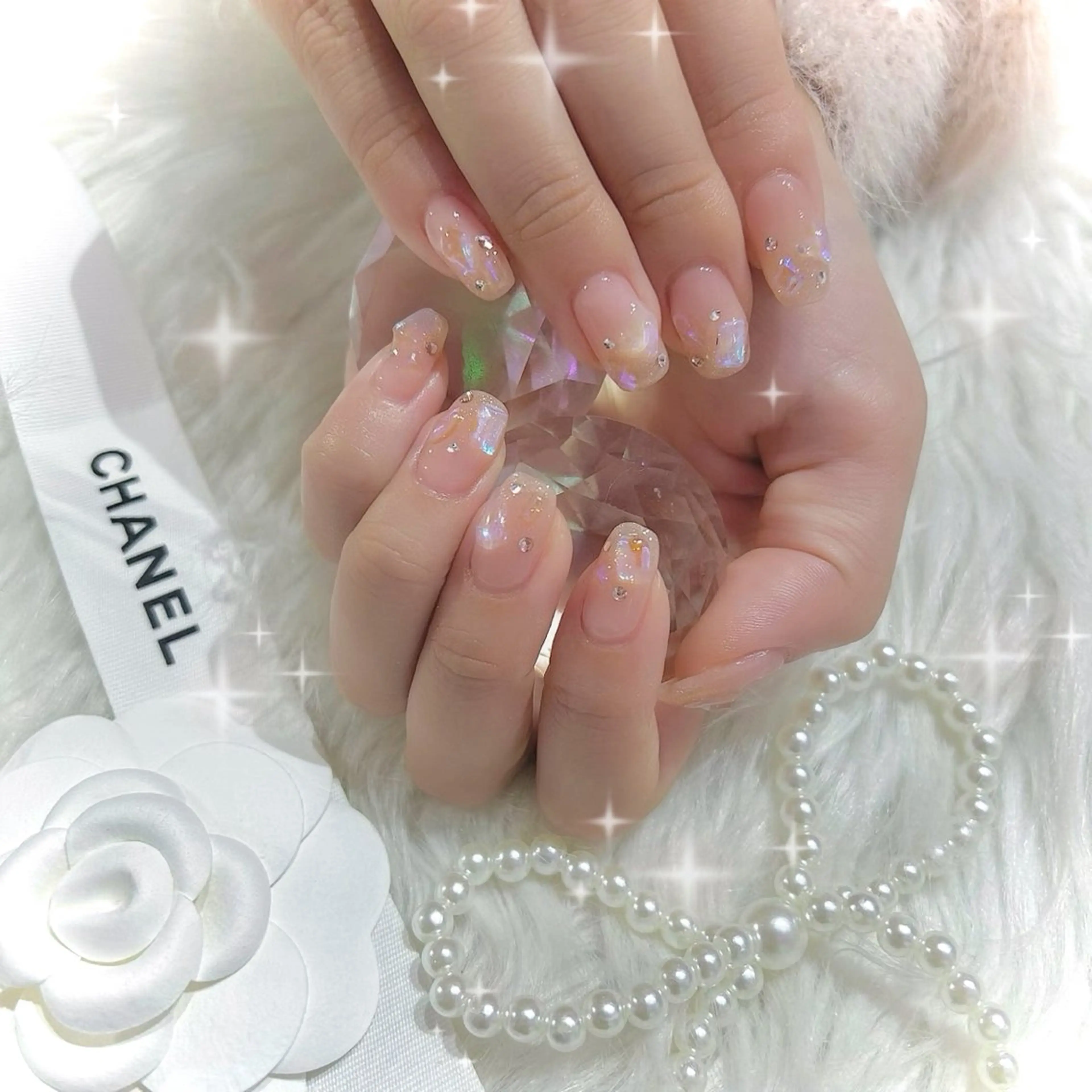 ネイル クリアネイル élu by Noriko 前原のネイルデザイン