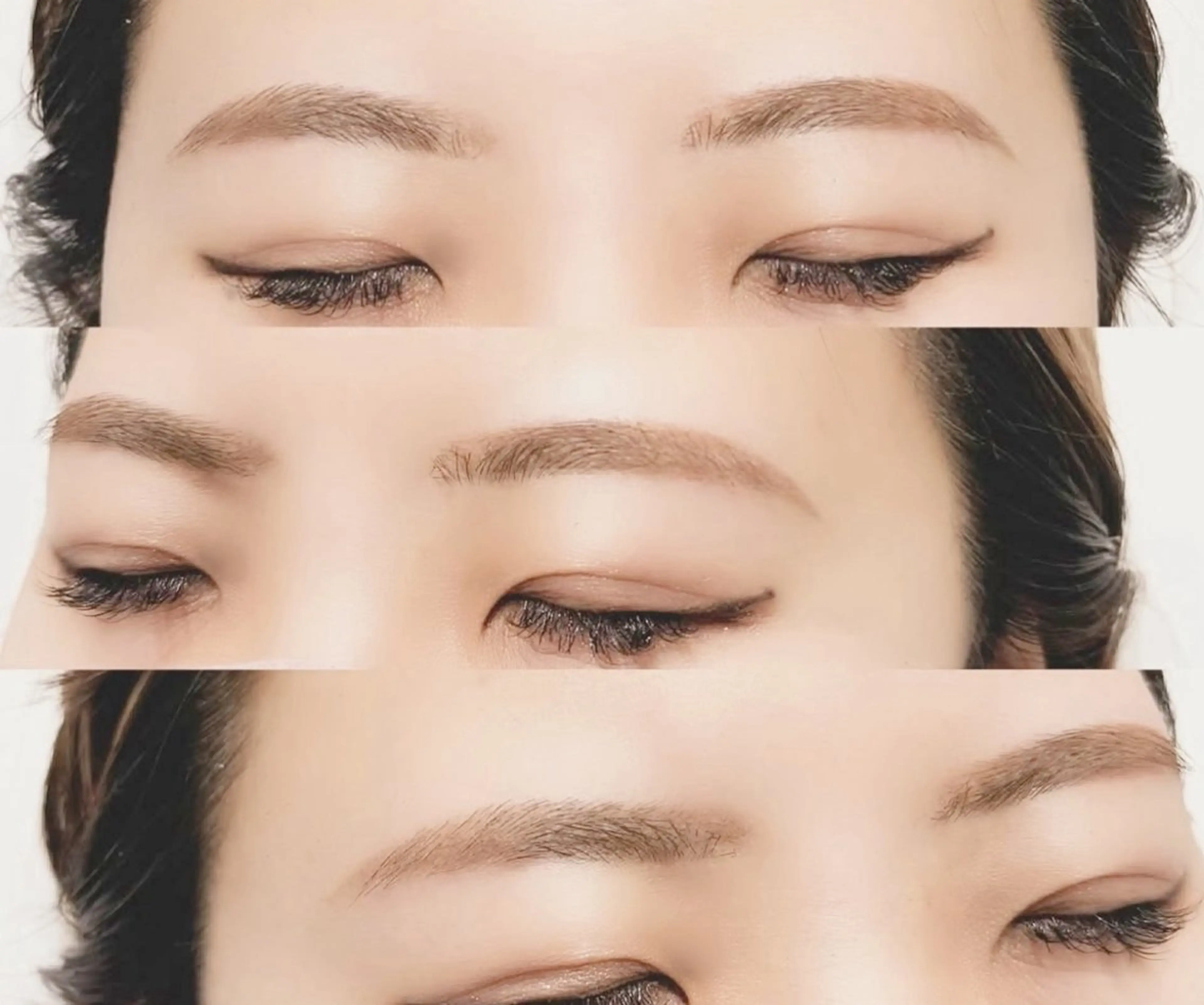 眉毛ワックス脱毛の写真