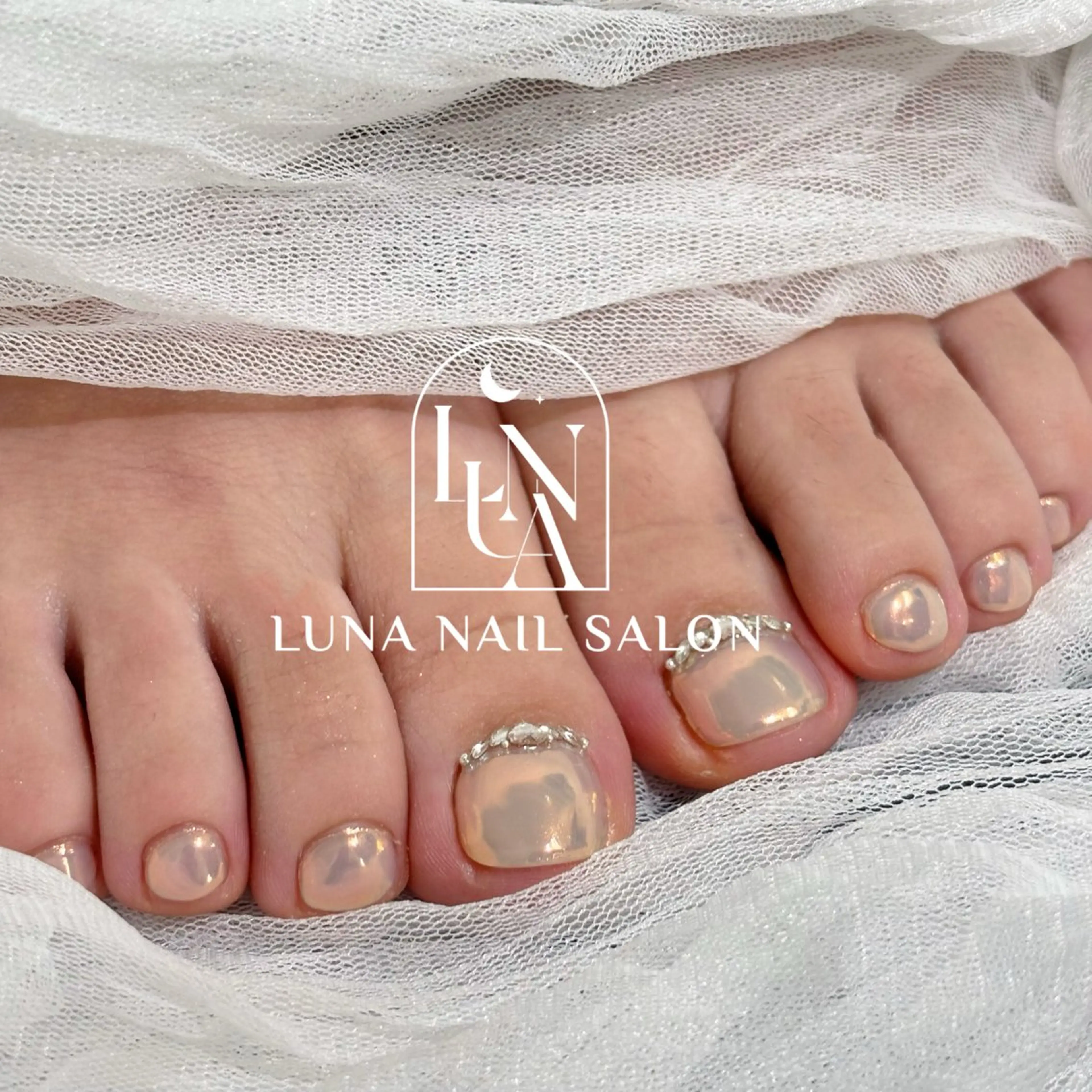 ネイル フットネイル LUNA nailsalon2のネイルデザイン