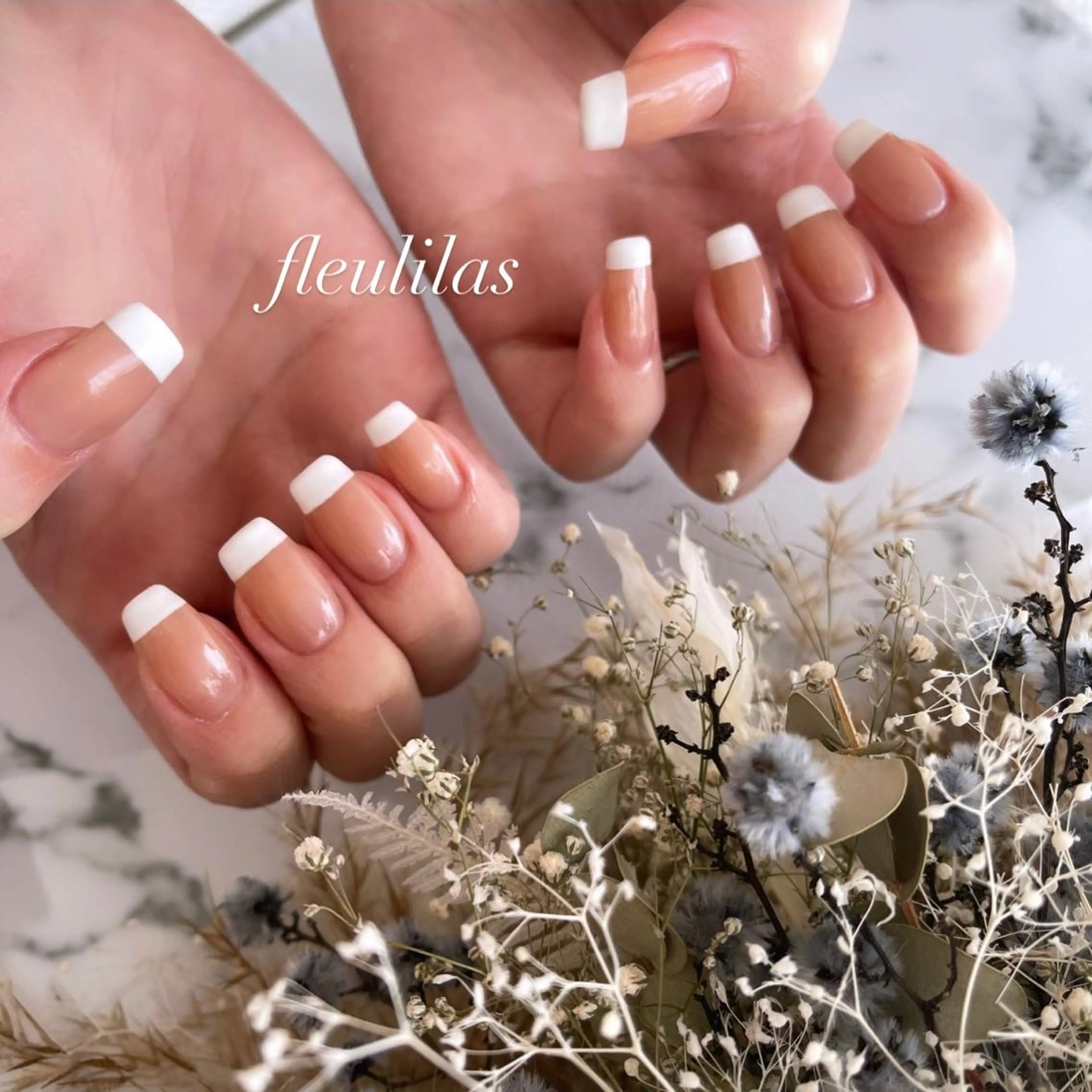 ネイル フレンチネイル fleulilas 松葉のその他イメージ
