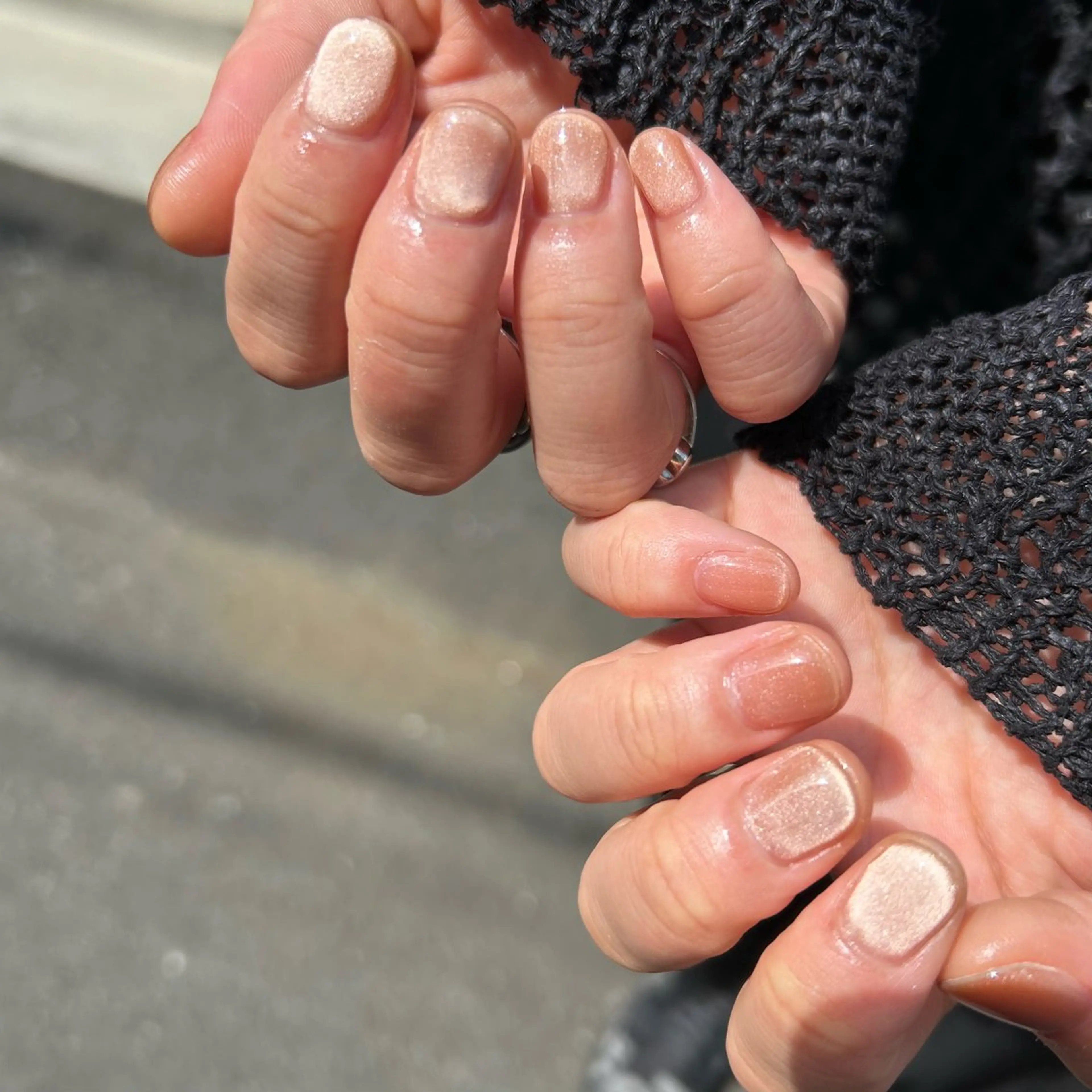 ネイル マグネットネイル Yumi シンプルネイルのネイルデザイン