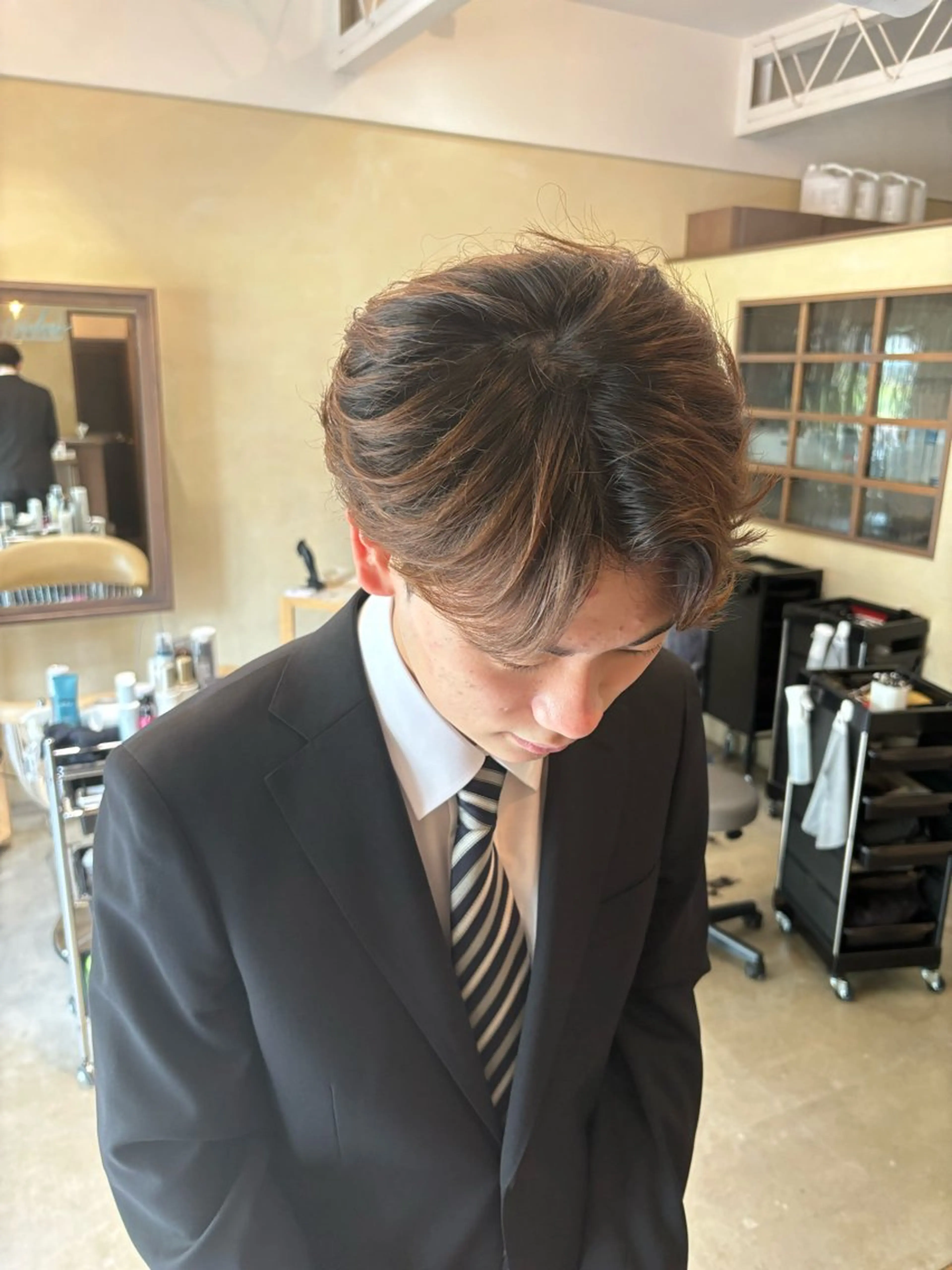 ショート メンズ 鹿児島 TSUBASAのヘアスタイル