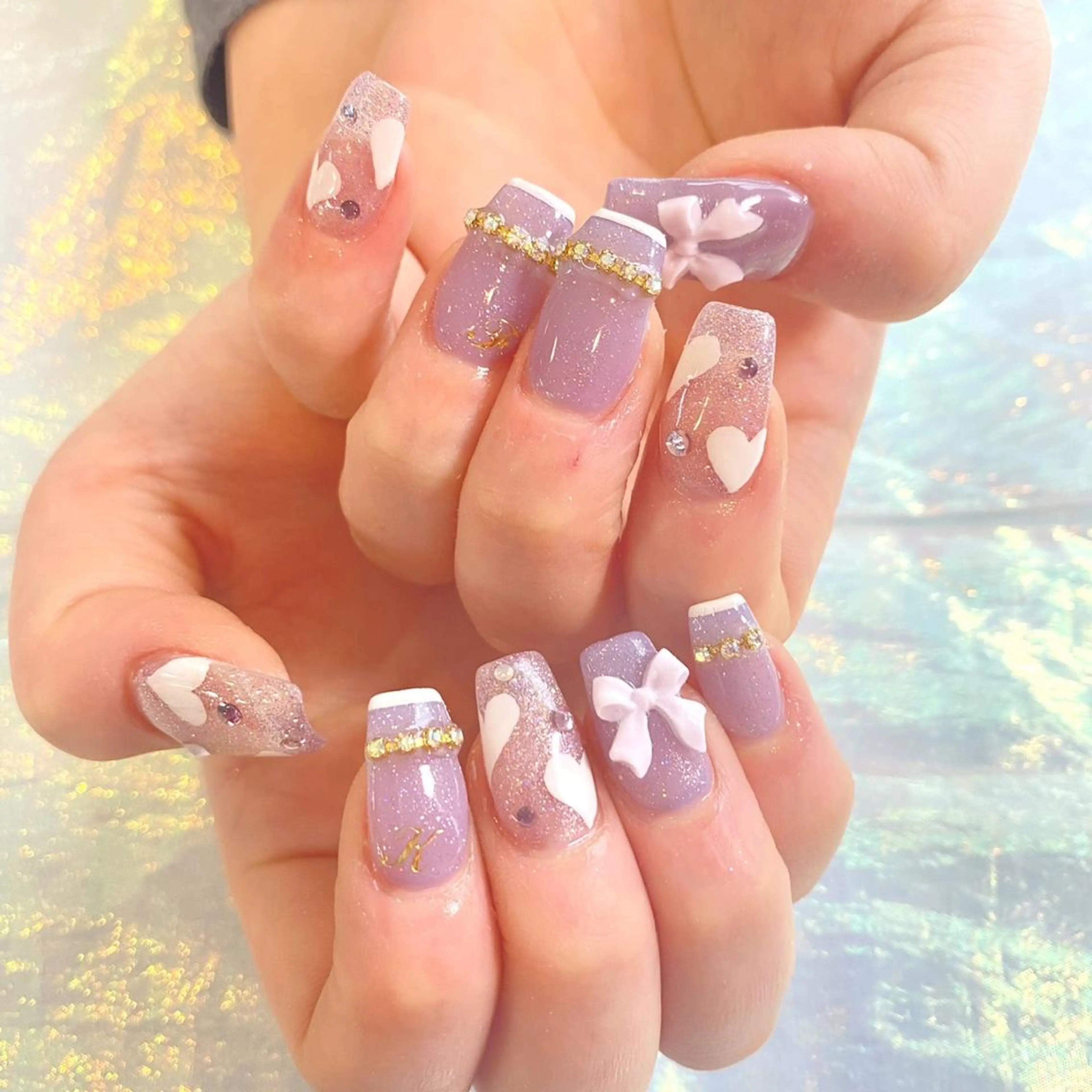 ネイル ワンホンネイル ハンドネイル Menail 心斎橋 本店☆南船場移転☆のネイルデザイン