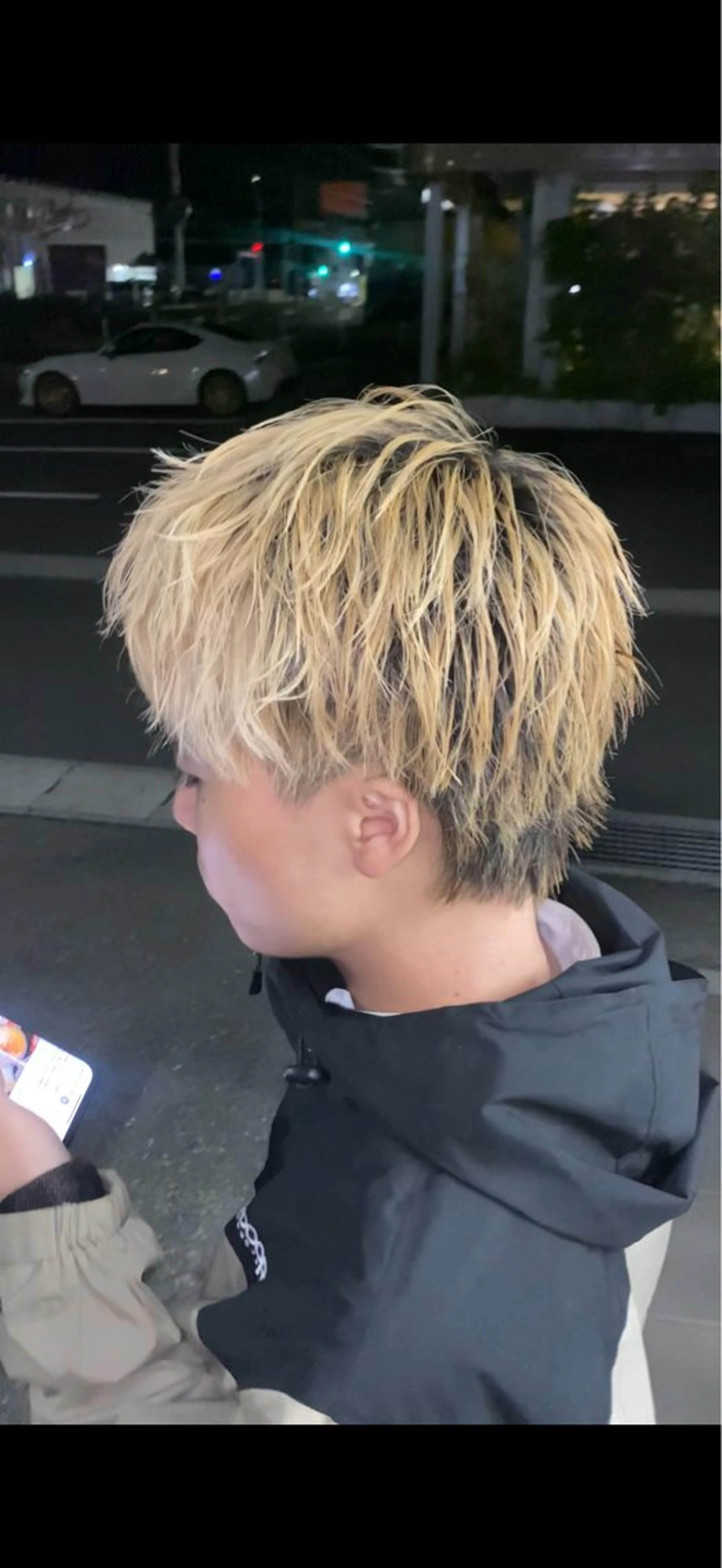 メンズカットの写真