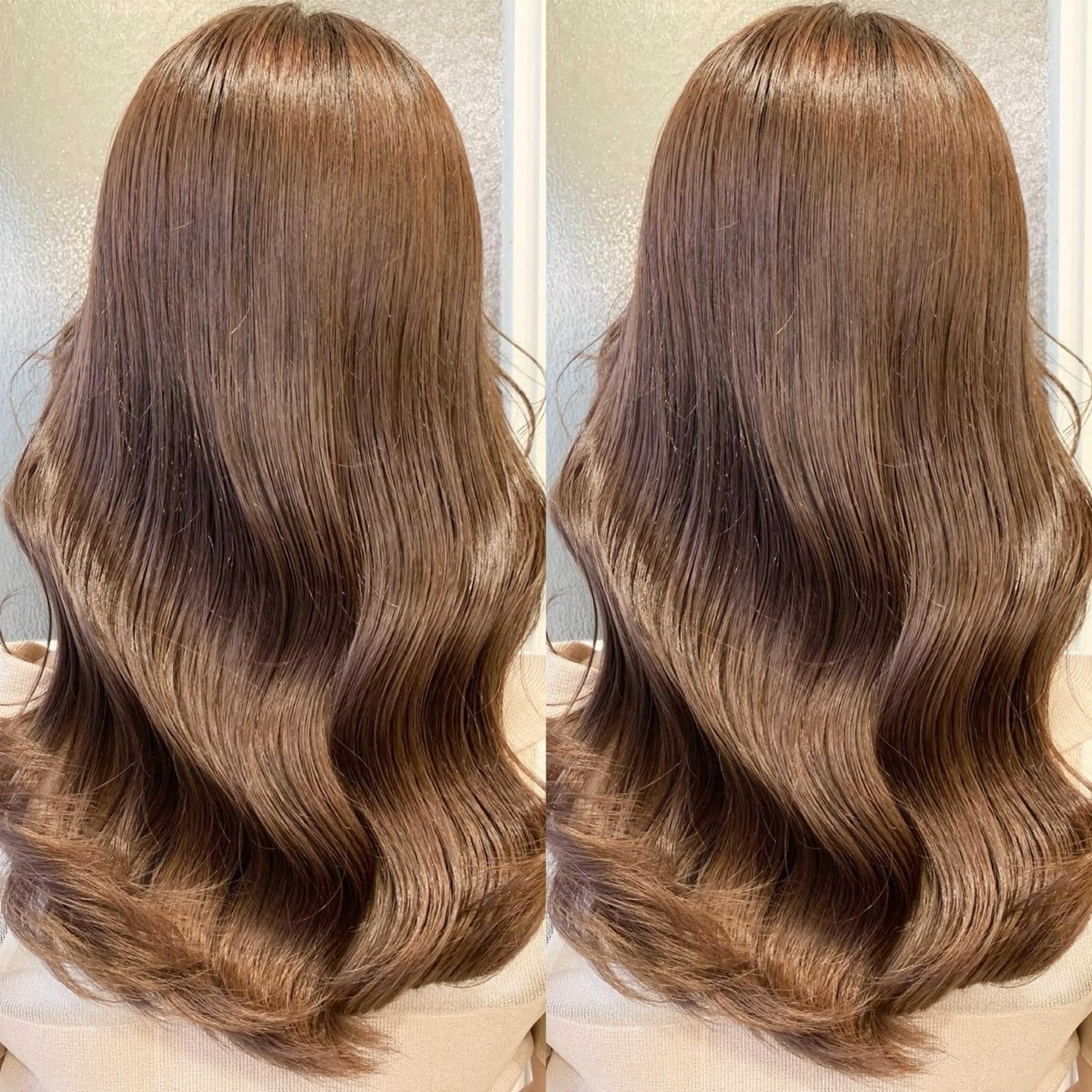 ロング カット ヘアカラー トリートメント 全席個室美容室 縮毛矯正/レイヤーのヘアスタイル