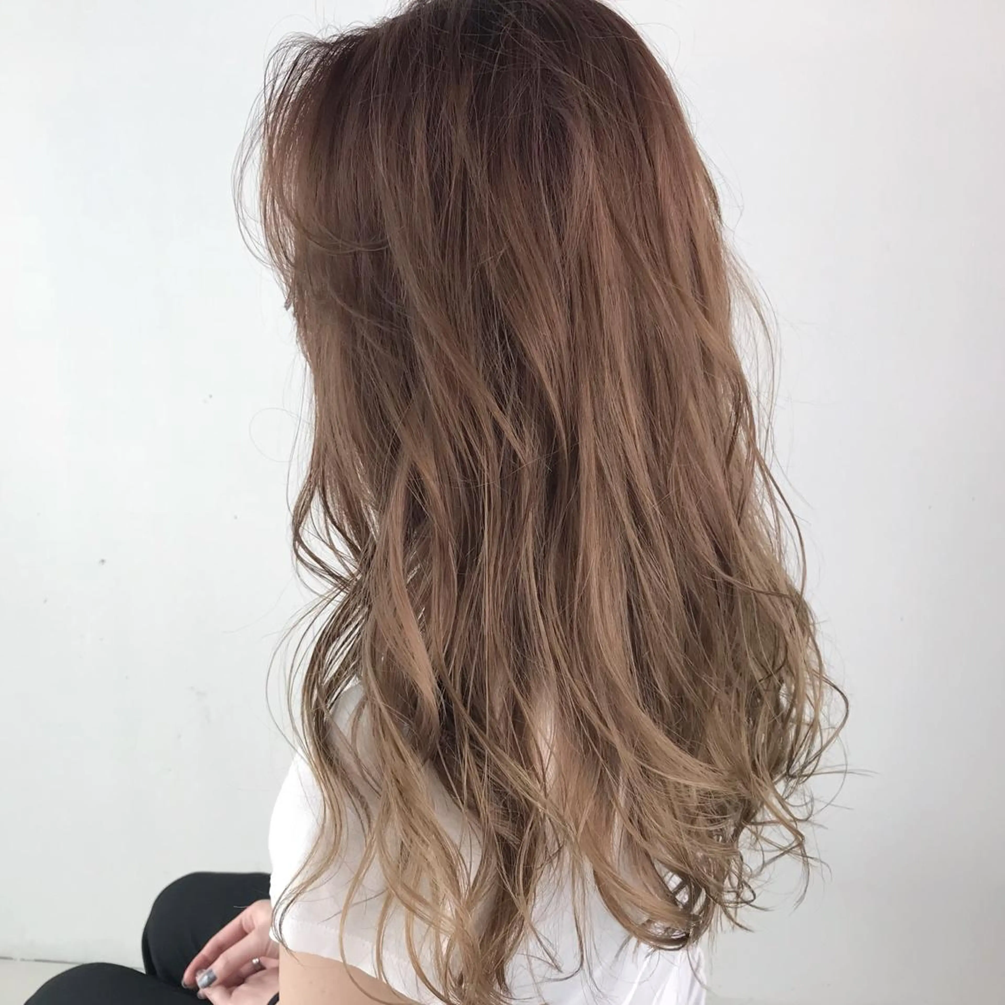 ロング MORISAKI ✂︎縮毛矯正のヘアスタイル