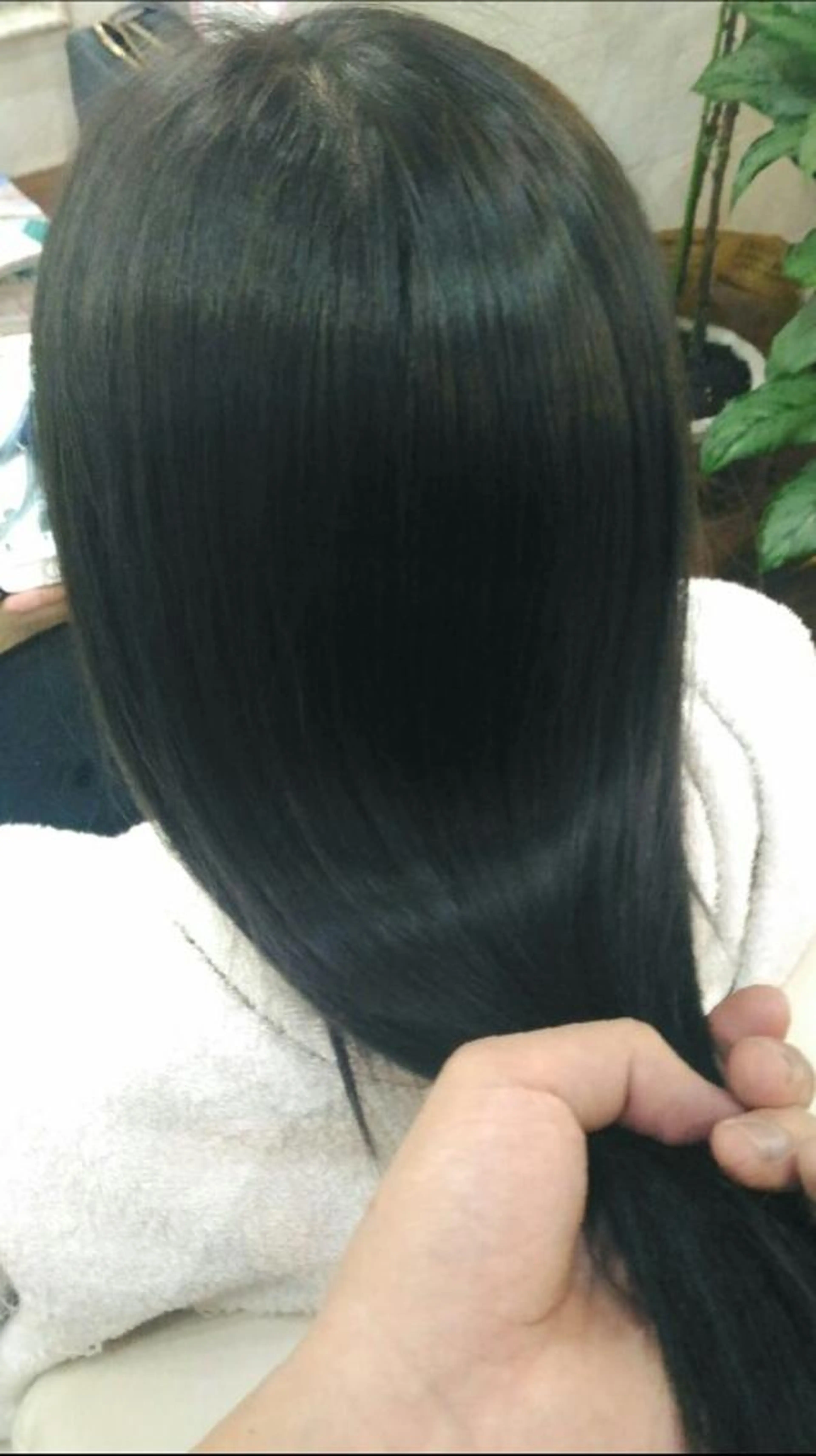 ✨髪質改善ストレート✨縮毛矯正&カット込¥12600~の写真
