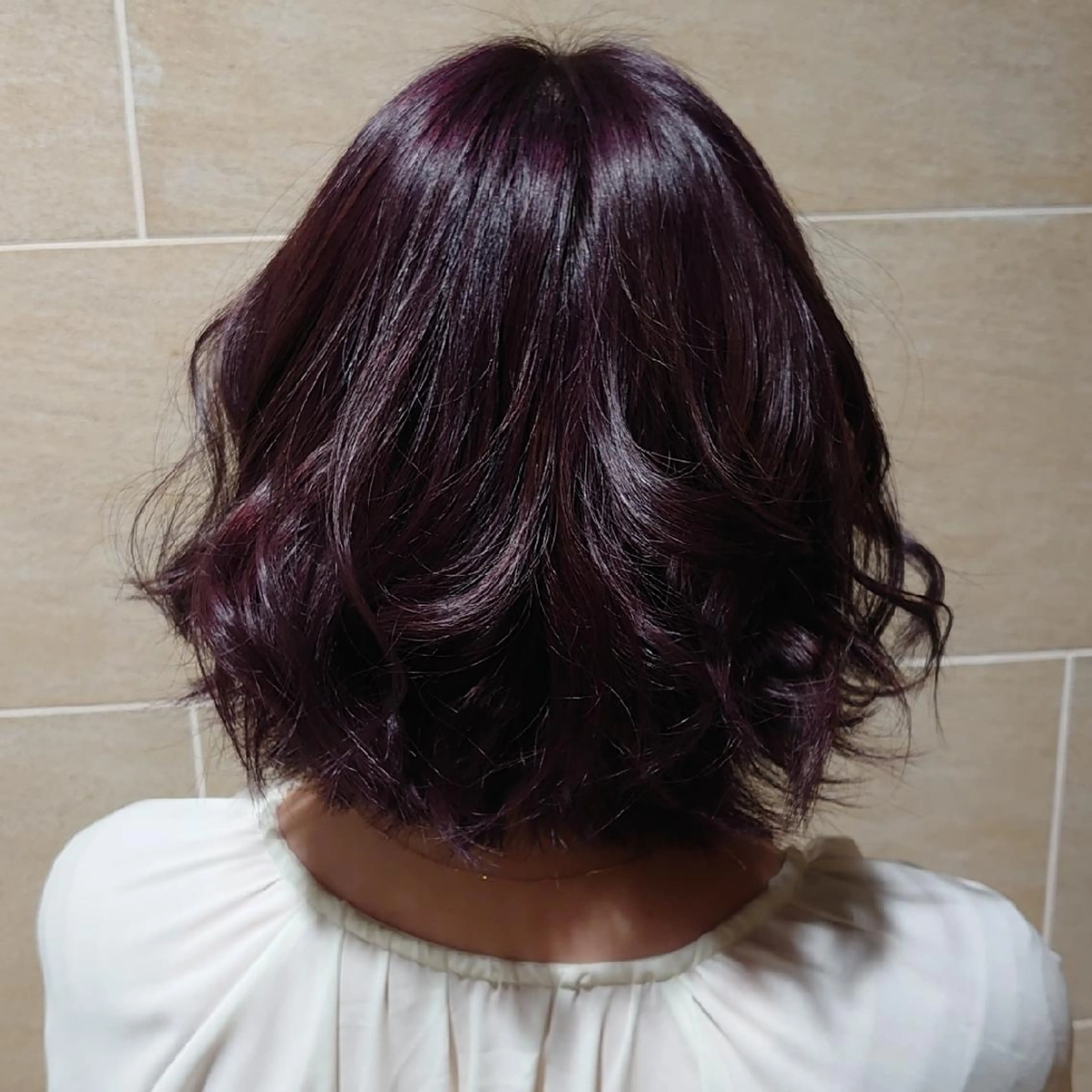 カラー ミディアム 宮本  星羅のヘアスタイル