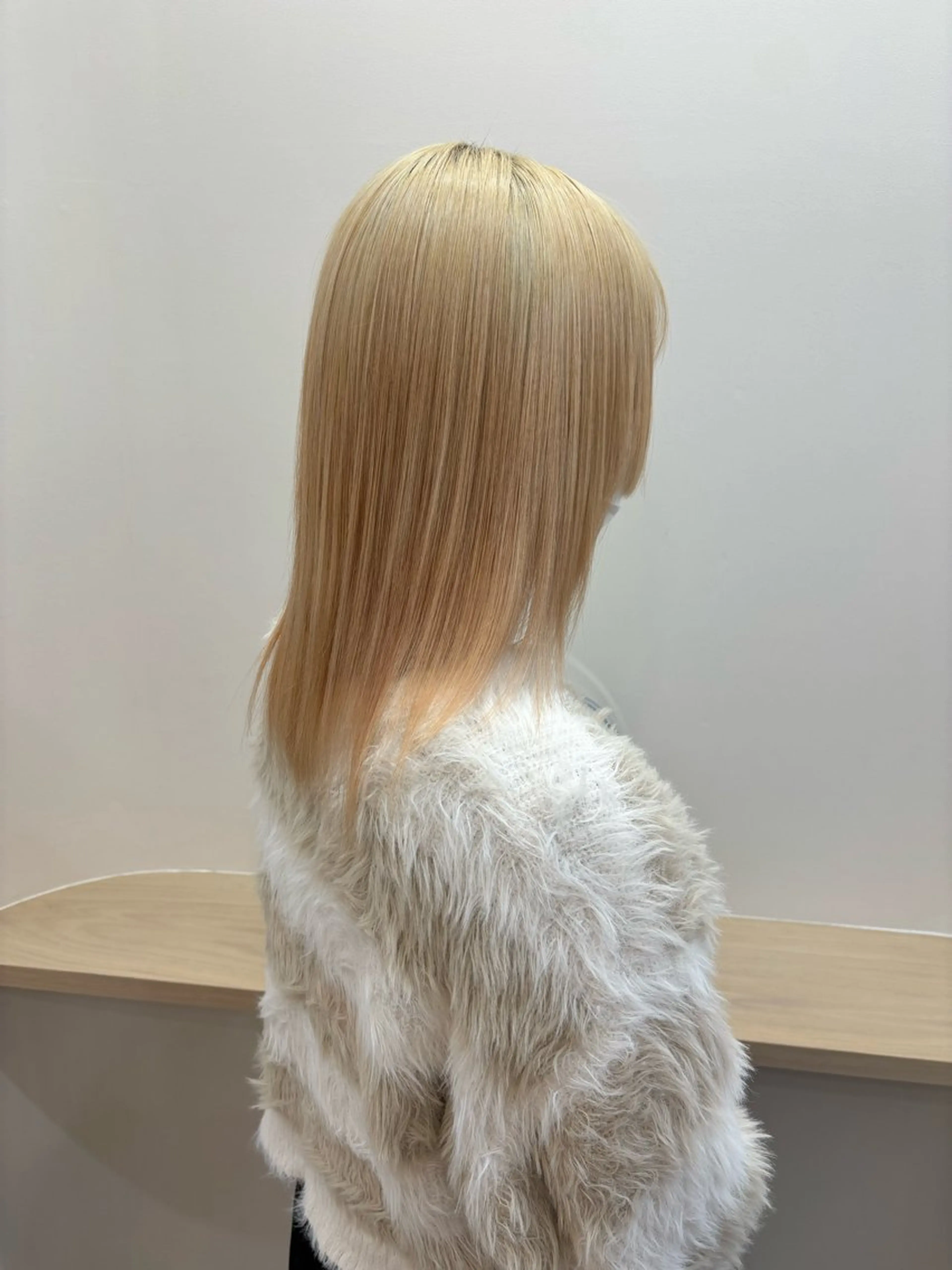 ミディアム カット ヘアカラー トリートメント とき/髪質改善/透明 感カラー☘️のヘアスタイル