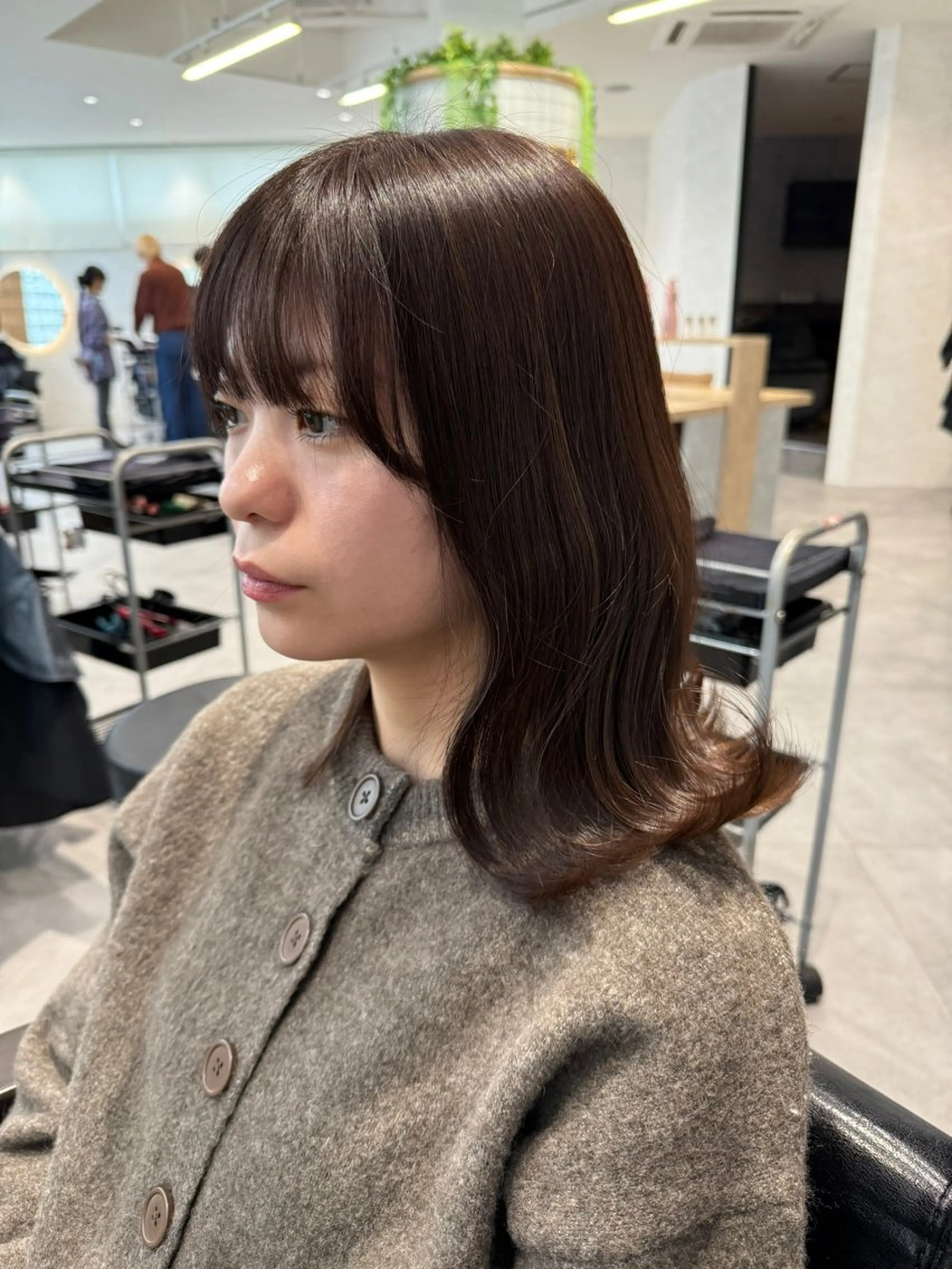 透明感カラー+クイックトリートメントの写真