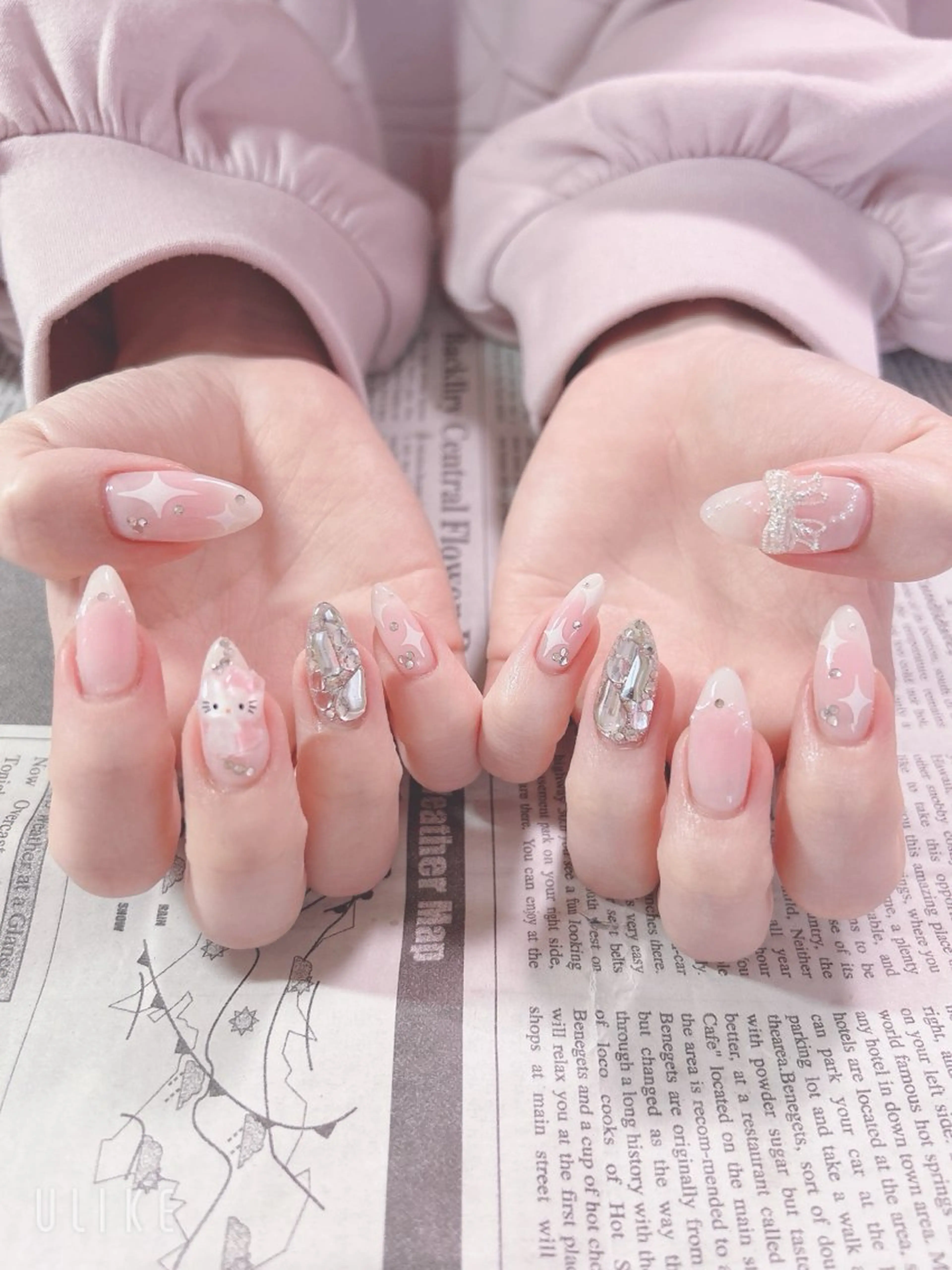 ネイル ハンドネイル ハンドケア 森山 舞のネイルデザイン