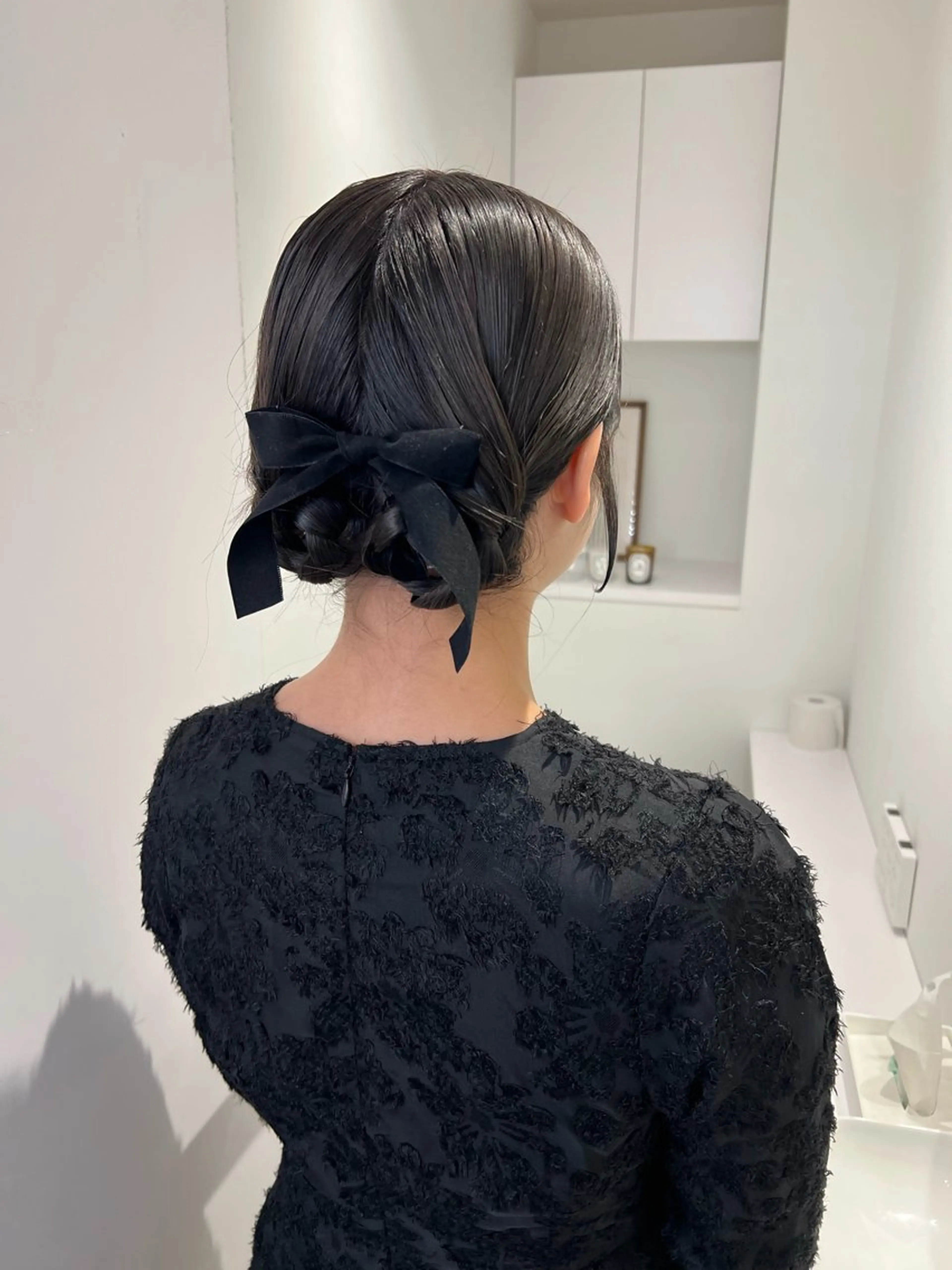 ヘアアレンジ ヘアセット アレンジ/ブラウン カラー HARU🕯のヘアスタイル