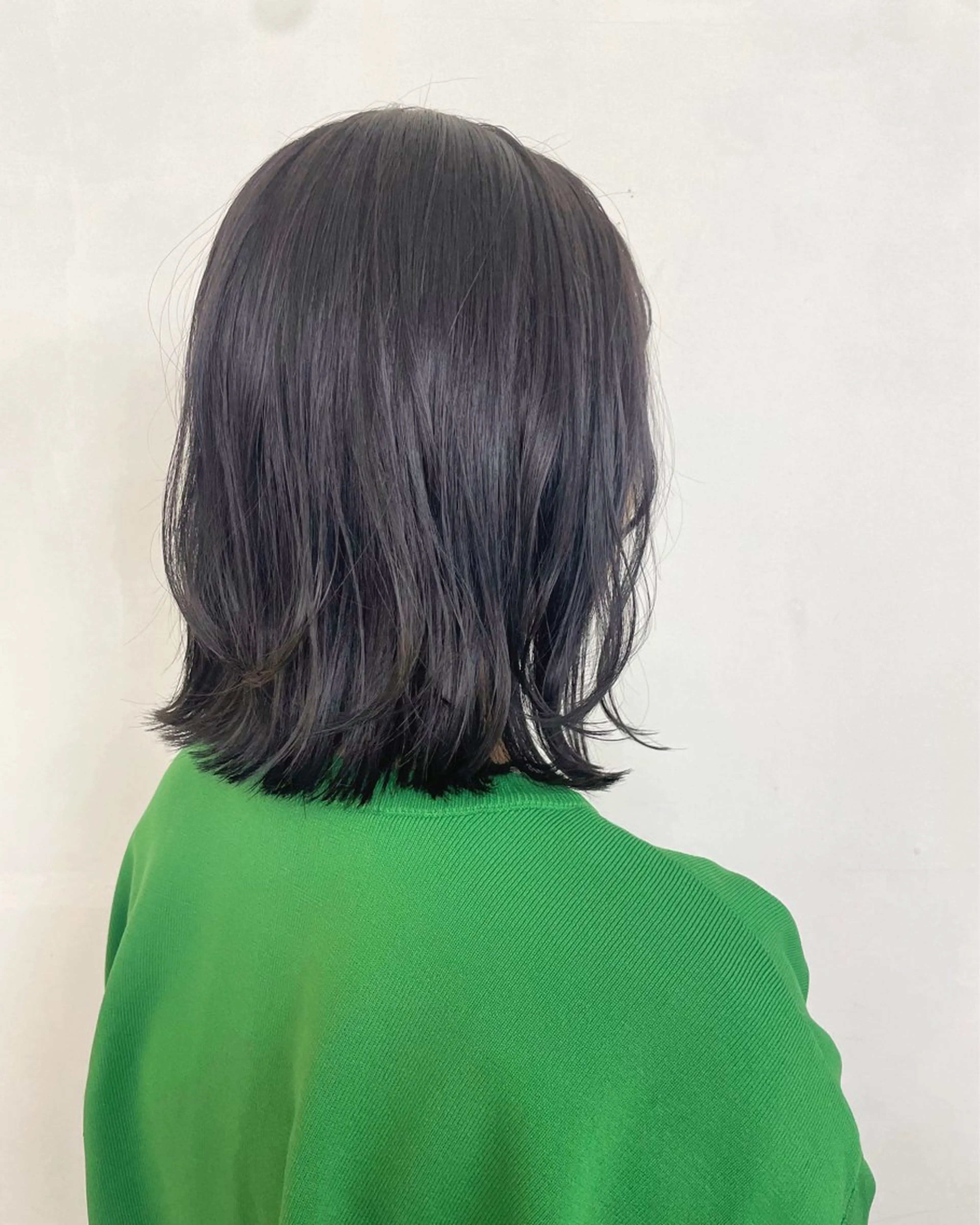 ショート 切りっぱなしボブ ボブ レイヤーカット 花田 綾のヘアスタイル