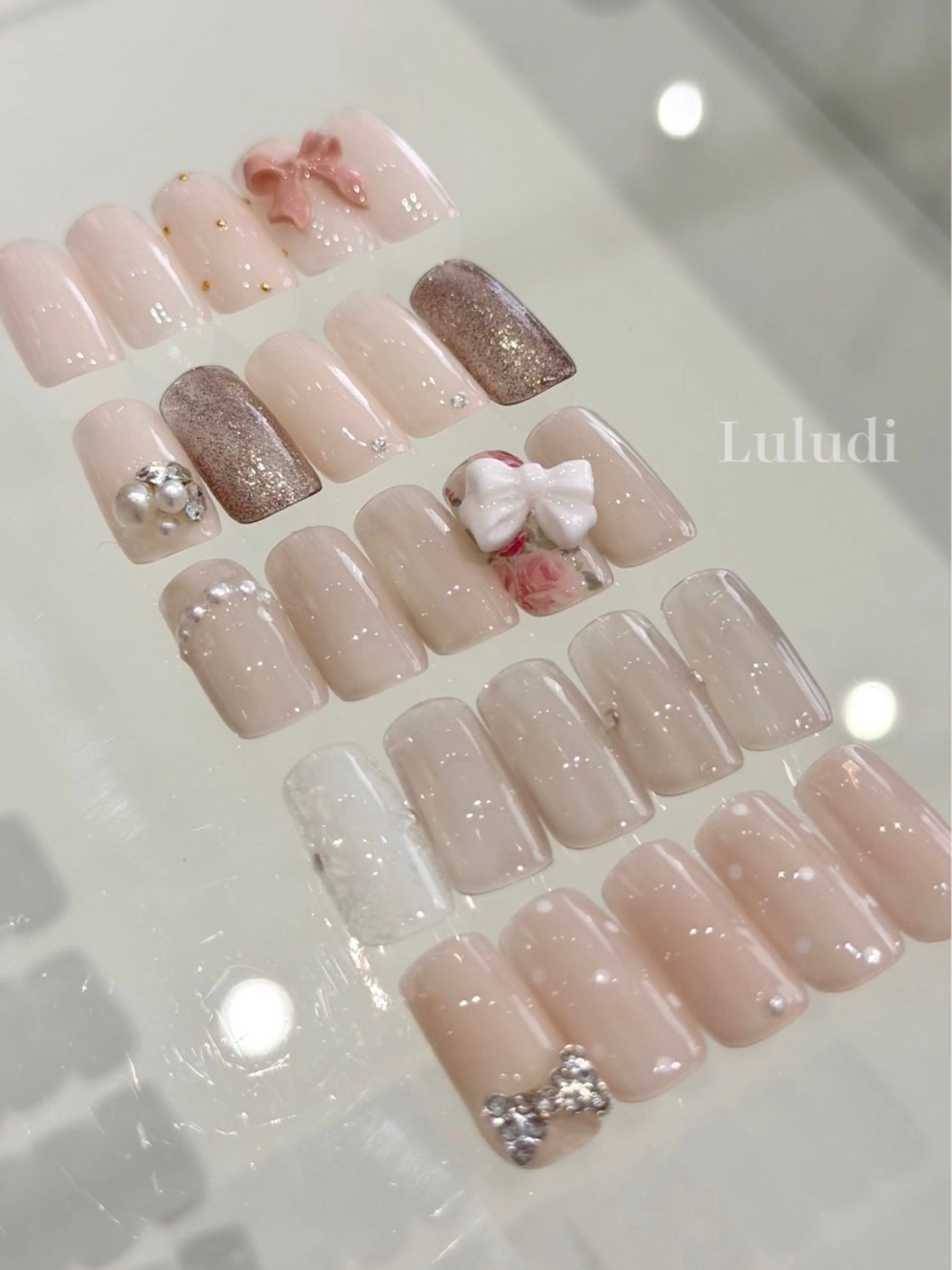 ネイル Luludi 桜花のネイルデザイン