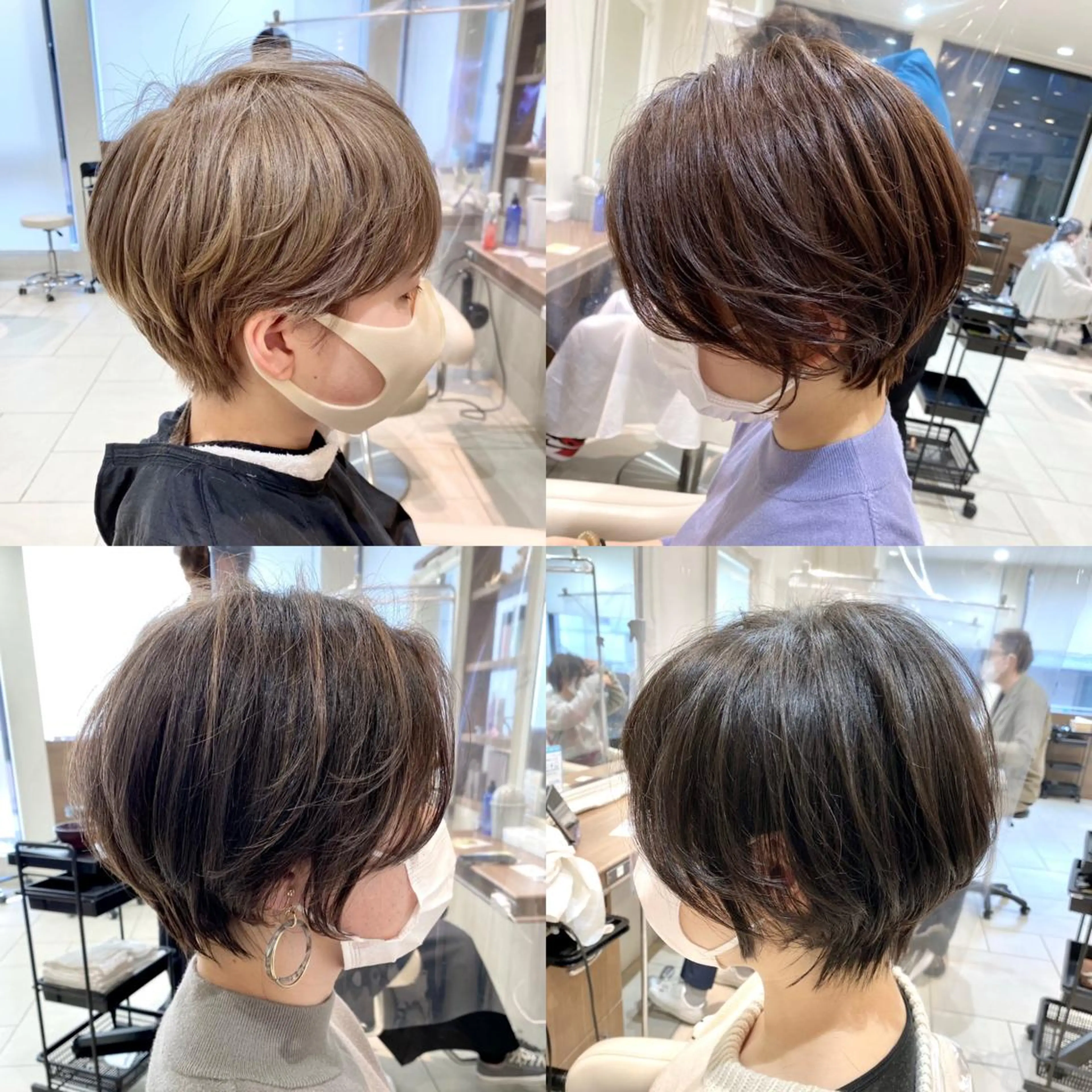 ショート 横山 直輝のヘアスタイル