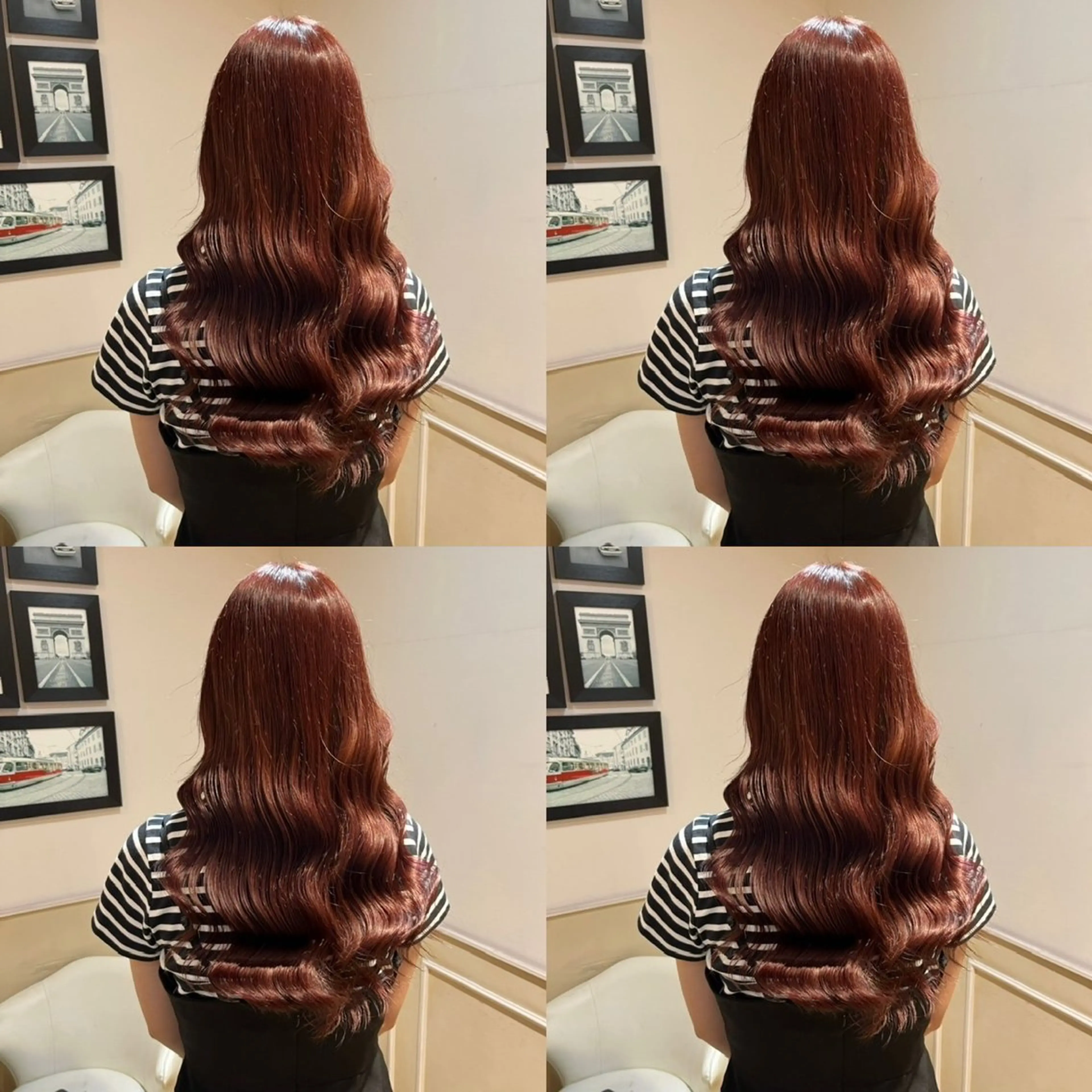 ロング ヘアカラー トリートメント 髪質改善/艶カラー ✝️SAKURAのヘアスタイル