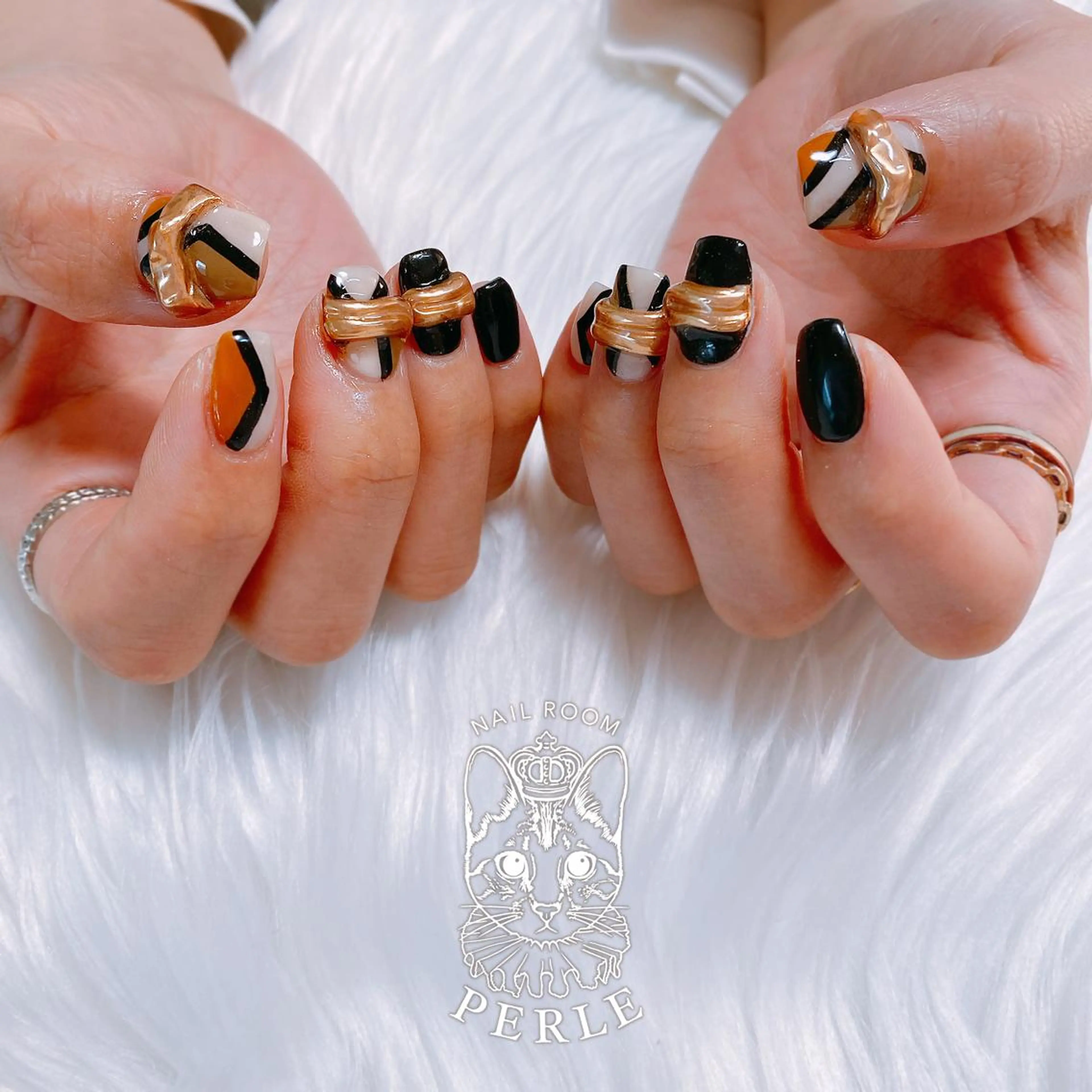 ネイル ハンドネイル nail room Perleのネイルデザイン