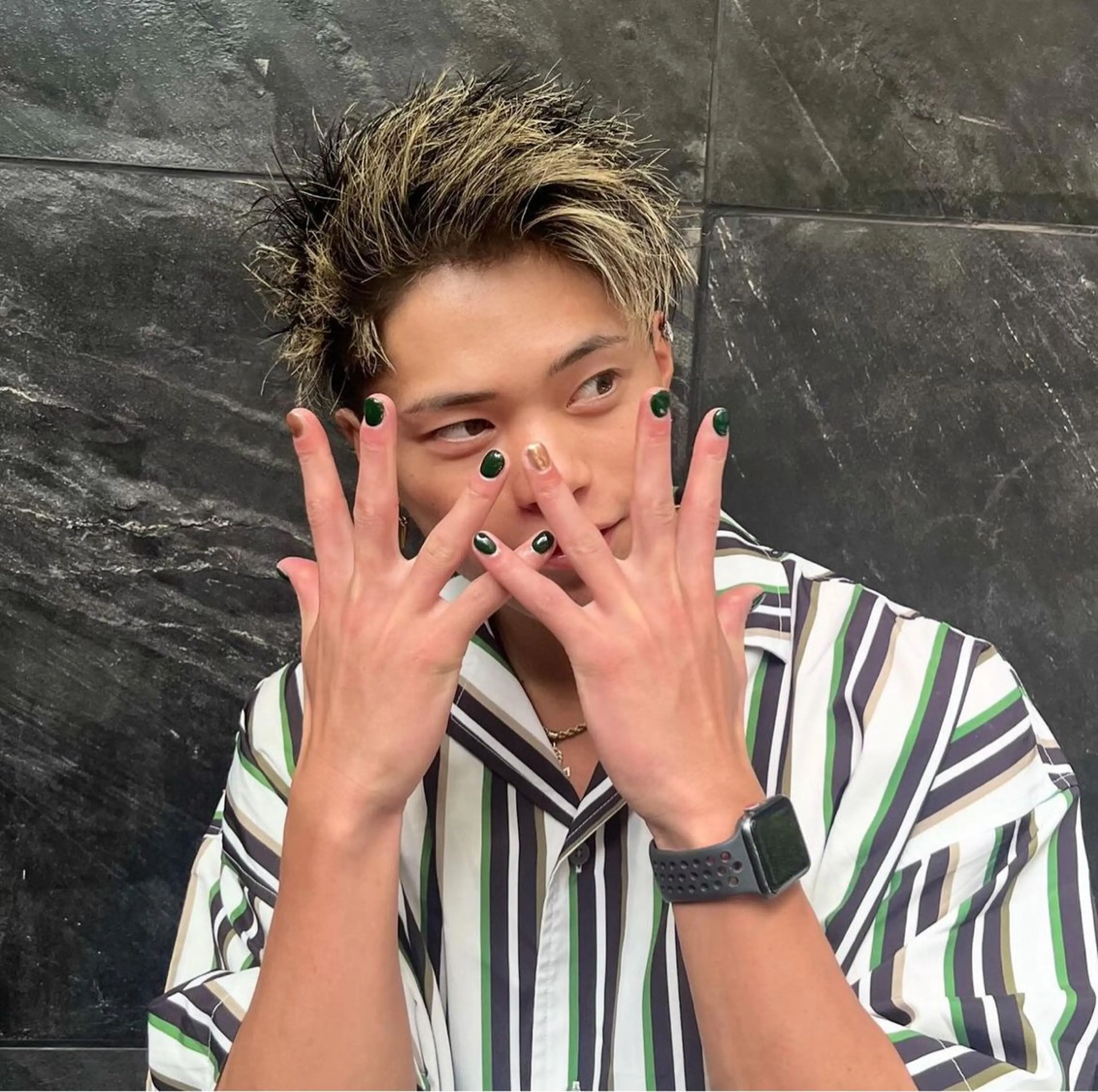 ネイル メンズネイル ハンドネイル beauty studio M.O.D shibuya所属・🍁nail. kaede🍁のネイルデザイン