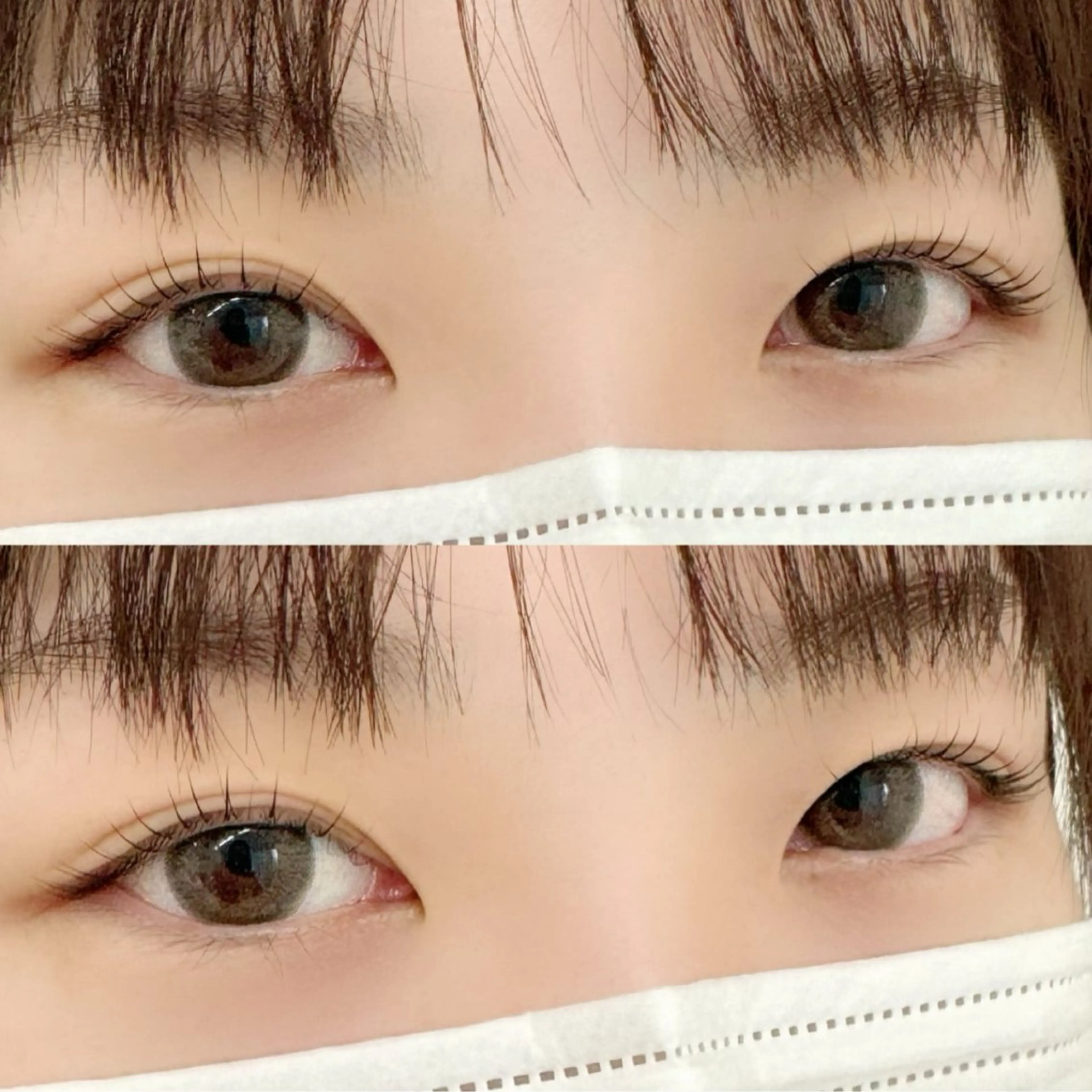 マツエク・マツパ 束感まつ毛 フラットラッシュ 韓国風マツエク ナチュラル まつげパーマ CLUTCH江坂 こんどうのマツエク・マツパデザイン