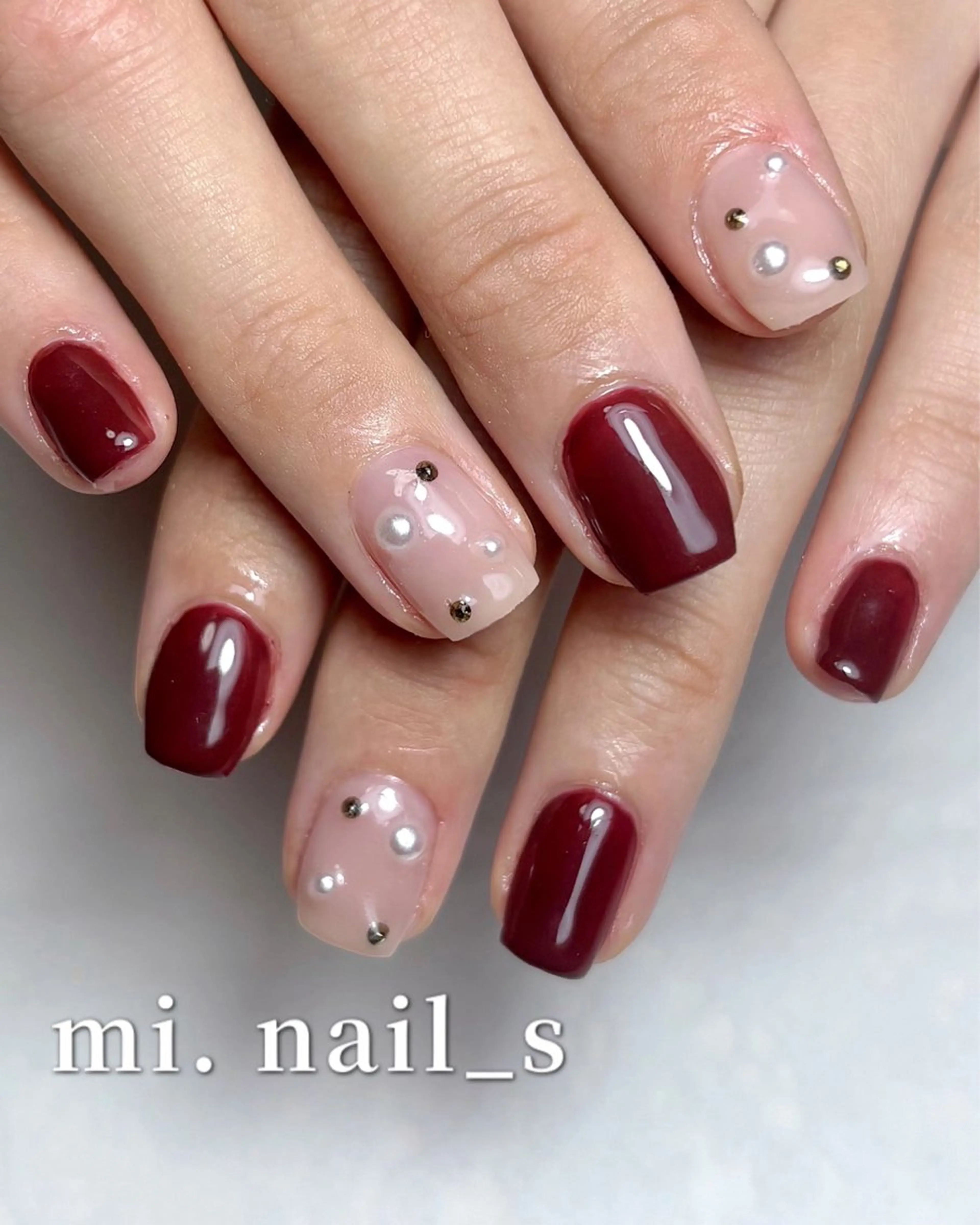 ネイル ハンドネイル Cocorium_ sasakiのネイルデザイン