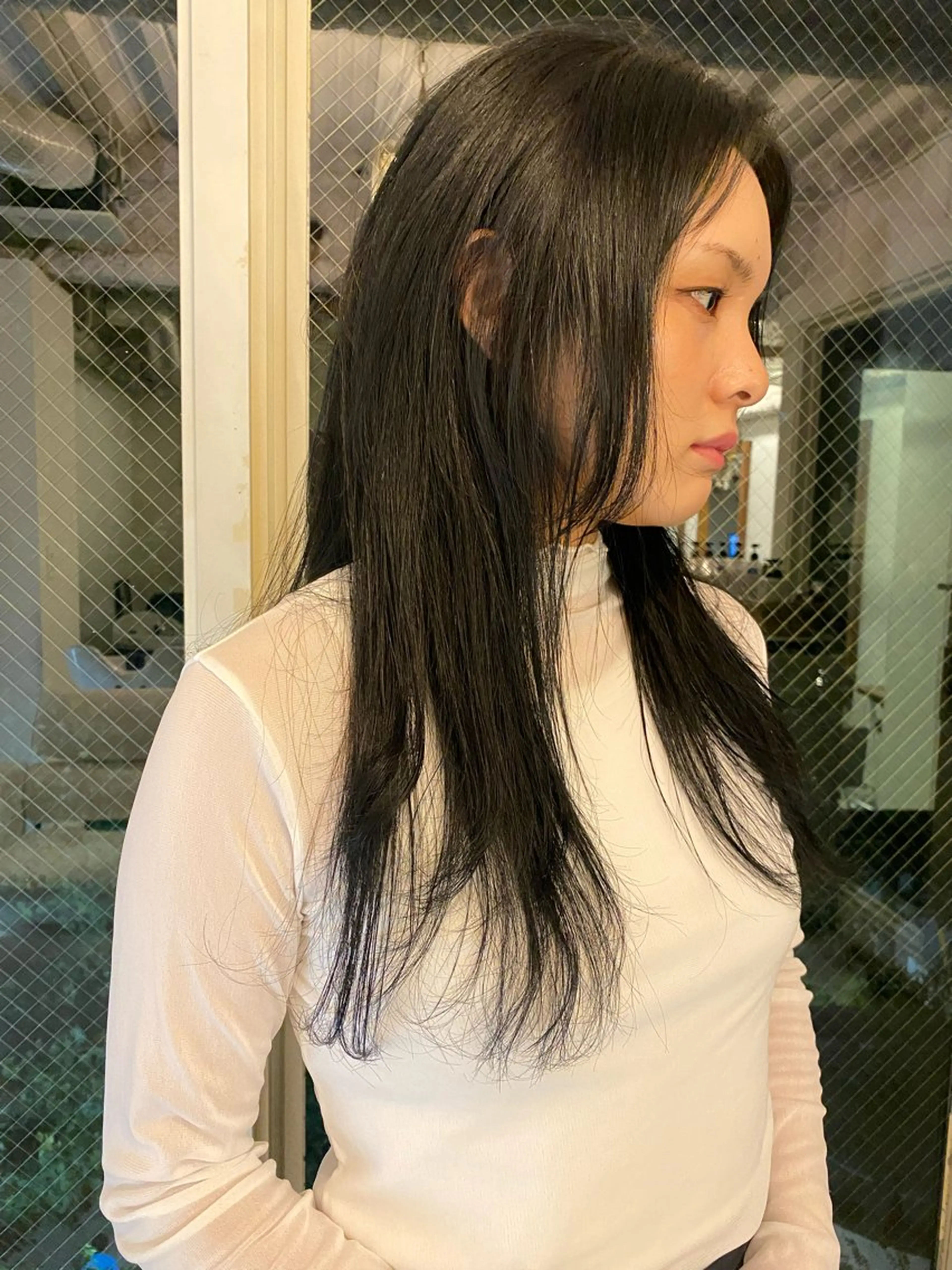 ロング ヒラカホ/ ブリーチ/似合わせのヘアスタイル