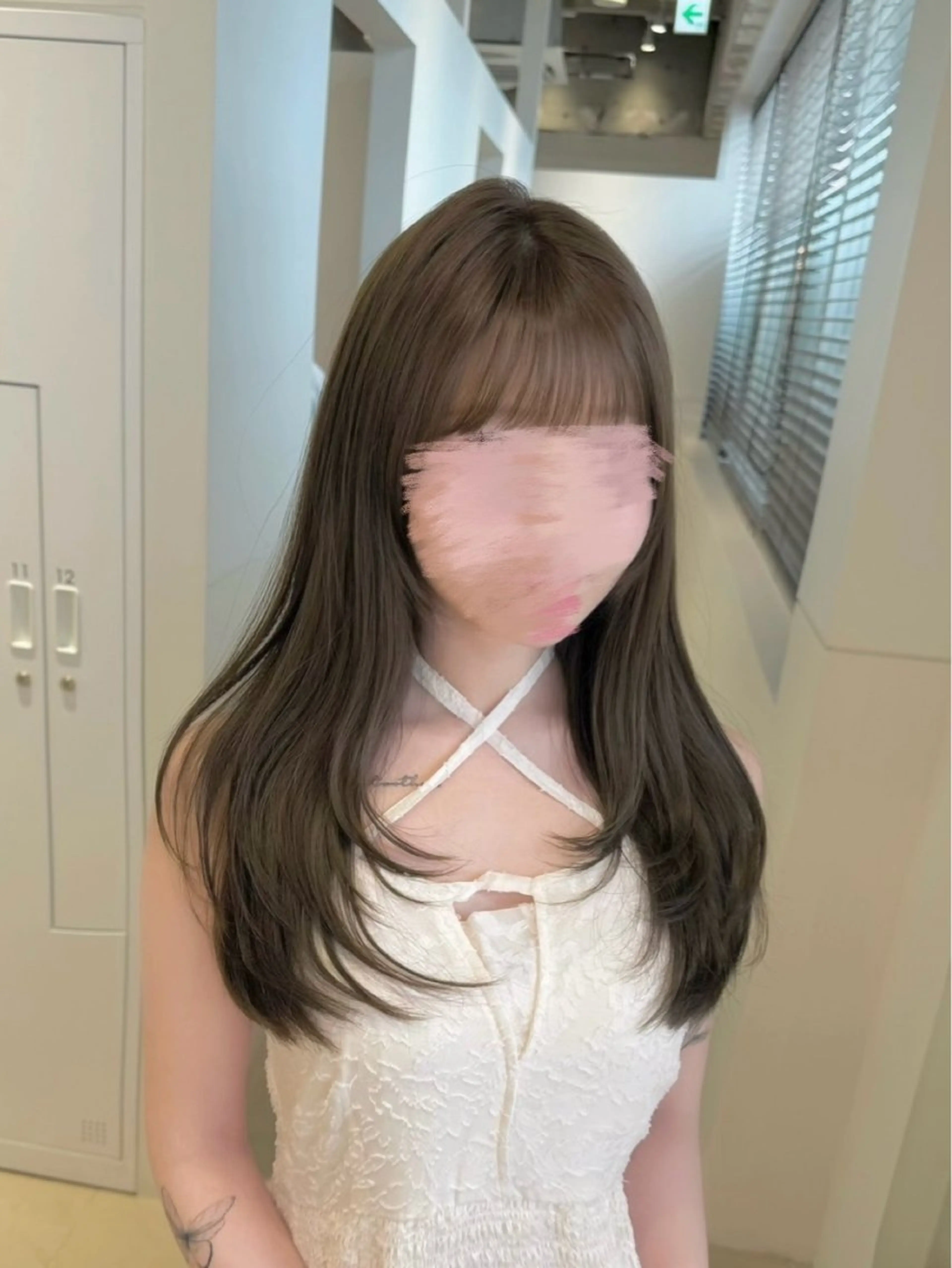 似合わせ顔まわりカット➕透明感カラー➕3stepトリートメント🏹🫧の写真
