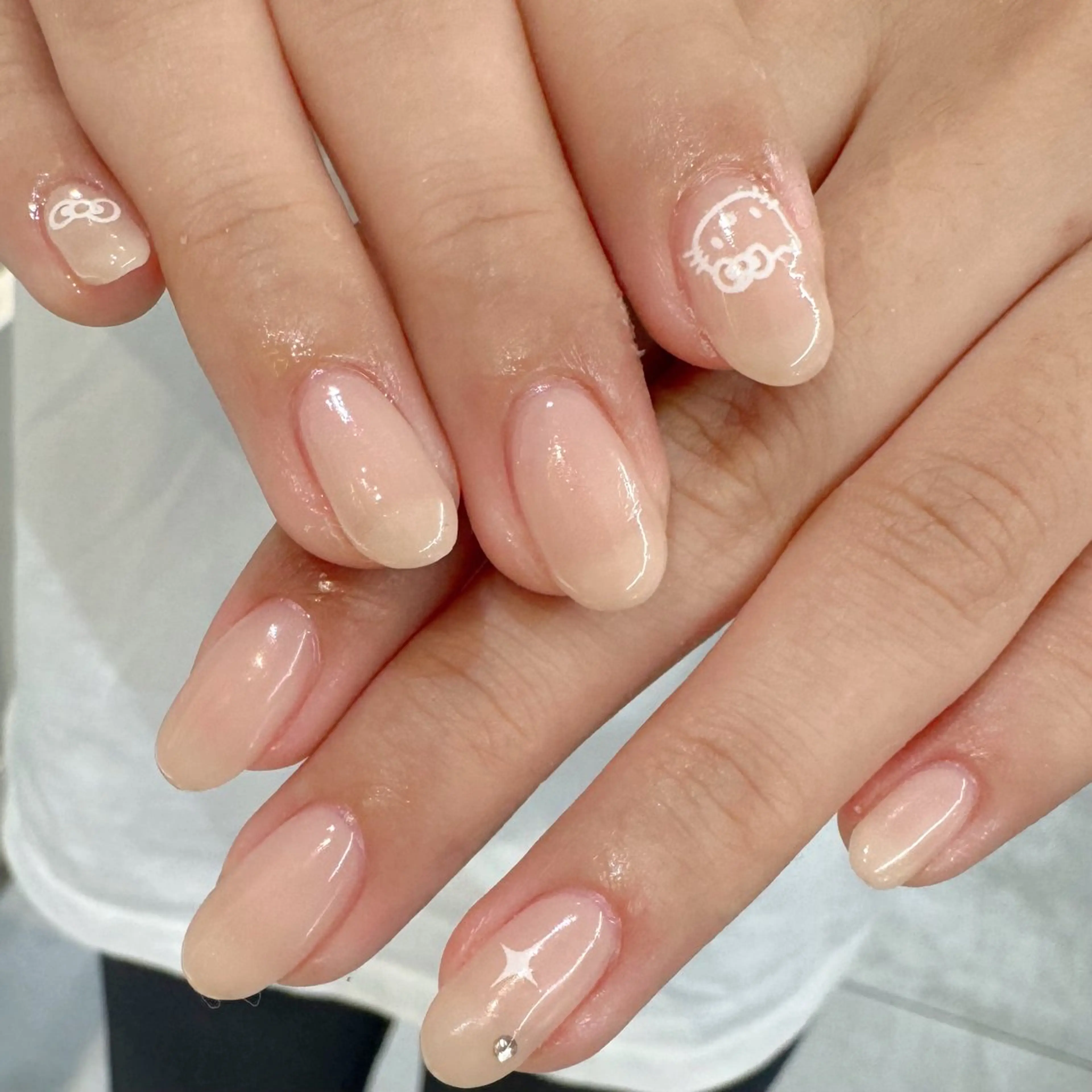 ネイル ハンドネイル ハンドケア Chizuru ☾ ໋のネイルデザイン