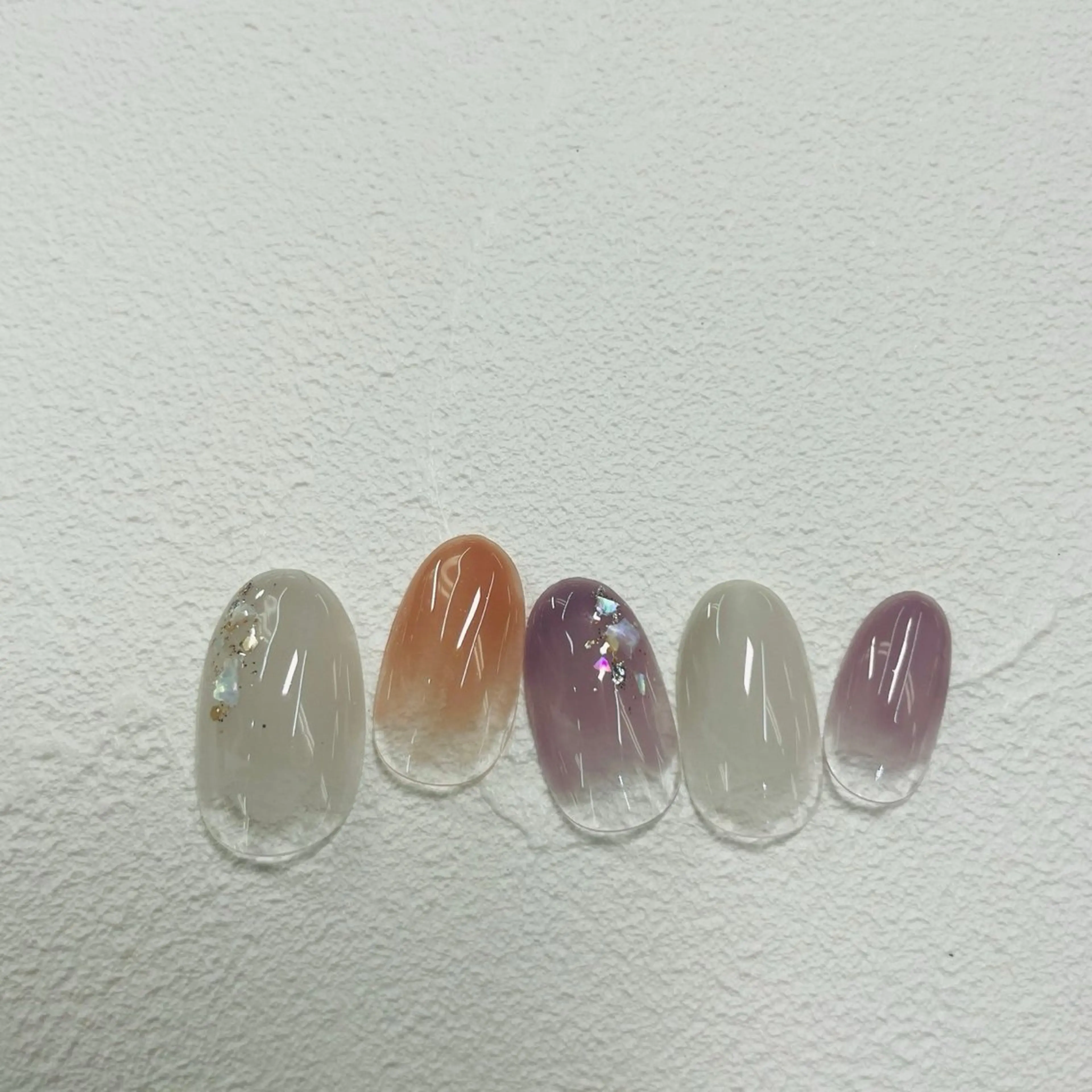 ネイル ⭐︎休業中の練習⭐︎ JNA認定講師髙橋のネイルデザイン