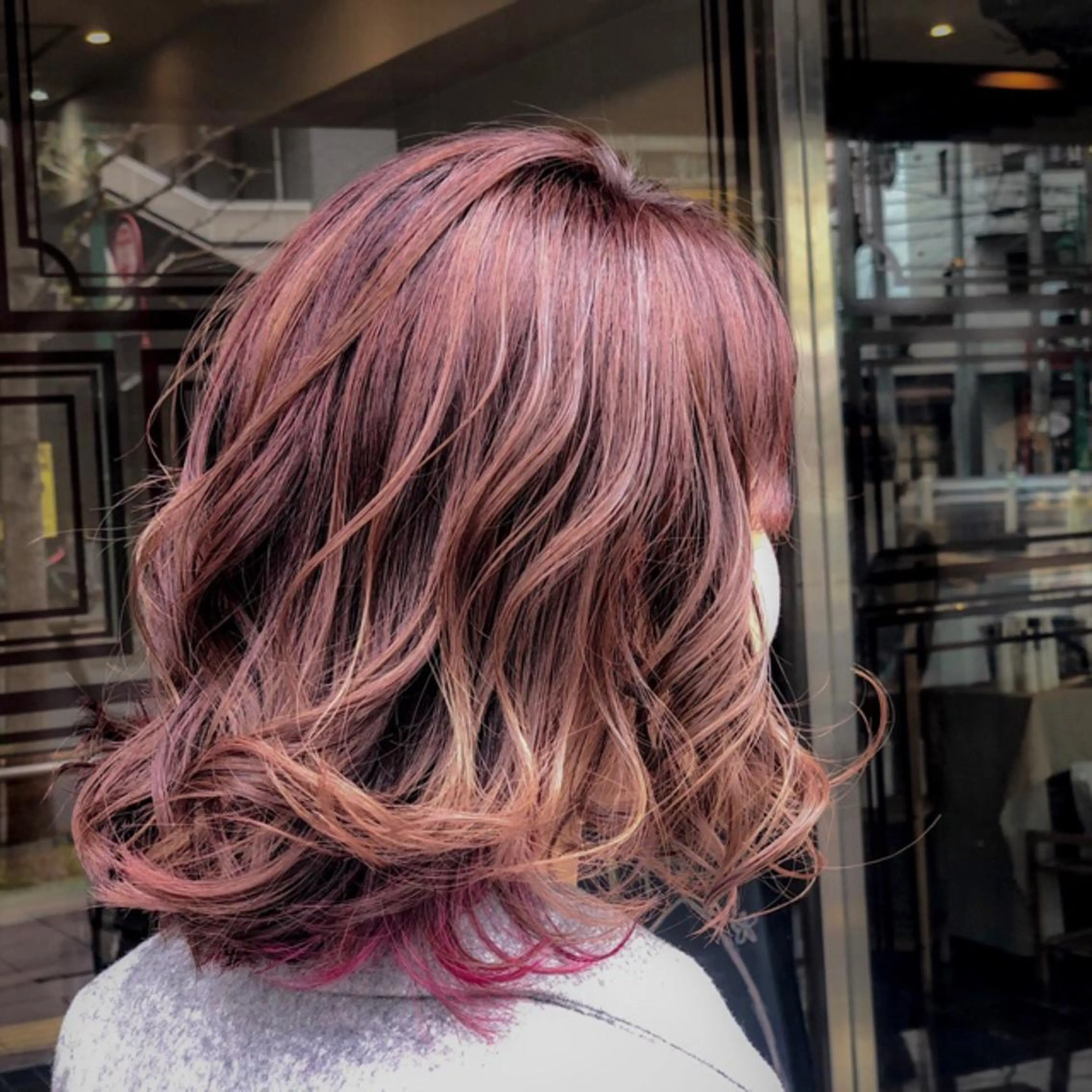 ミディアム 小森谷 亮太のヘアスタイル