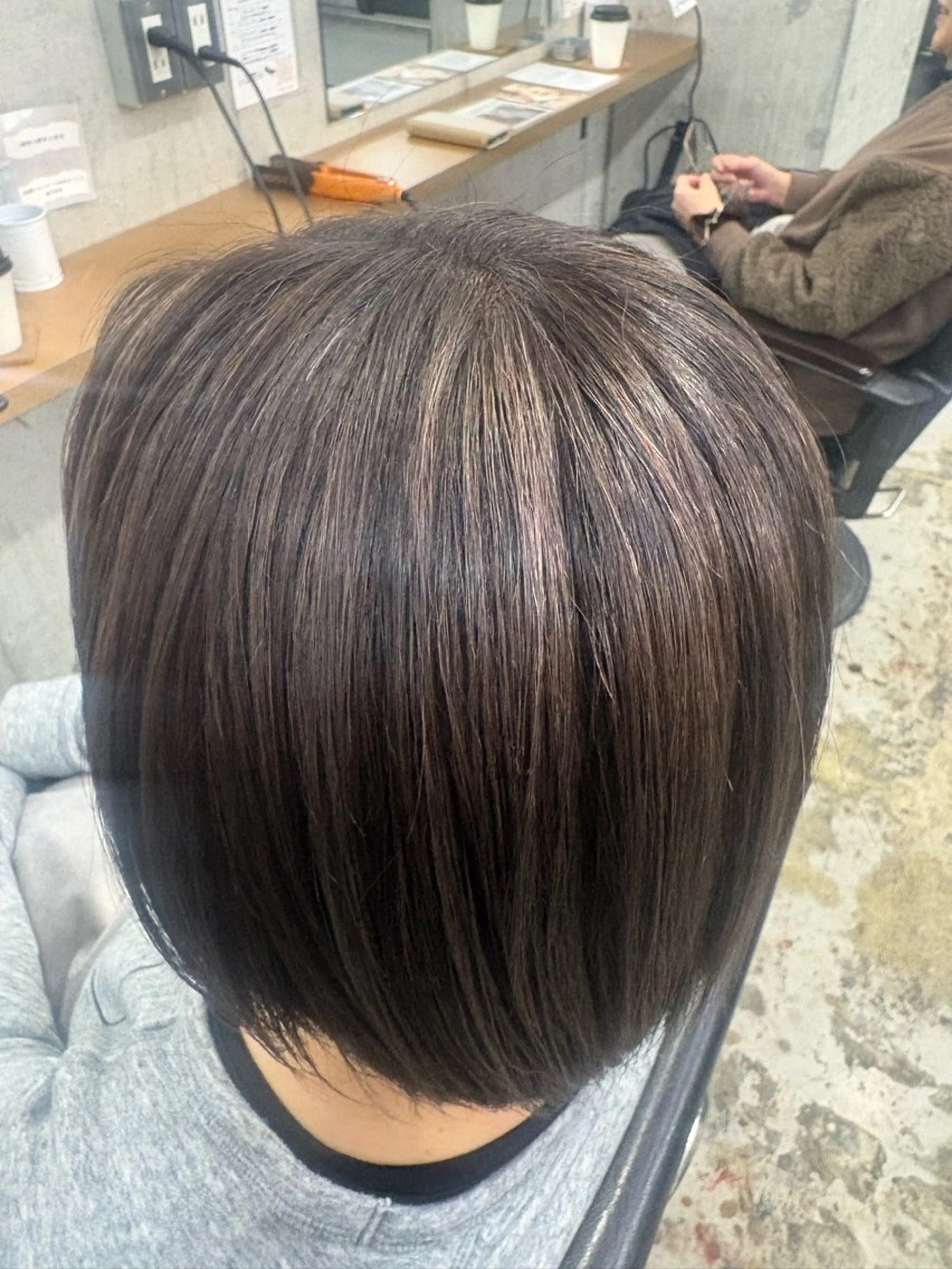 ショート ヘアカラー 徳 拓身のヘアスタイル