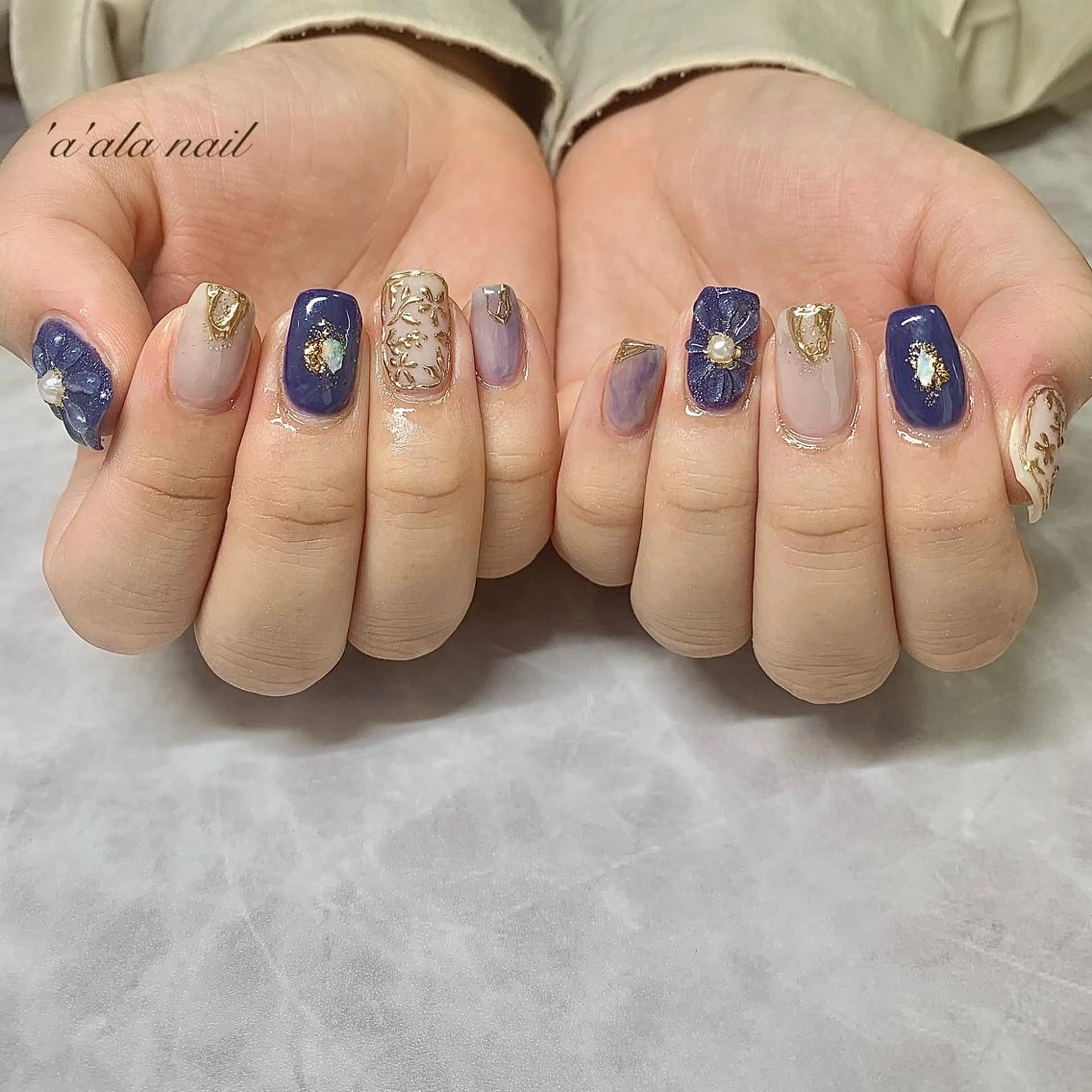 ネイル 'a'ala nailのネイルデザイン